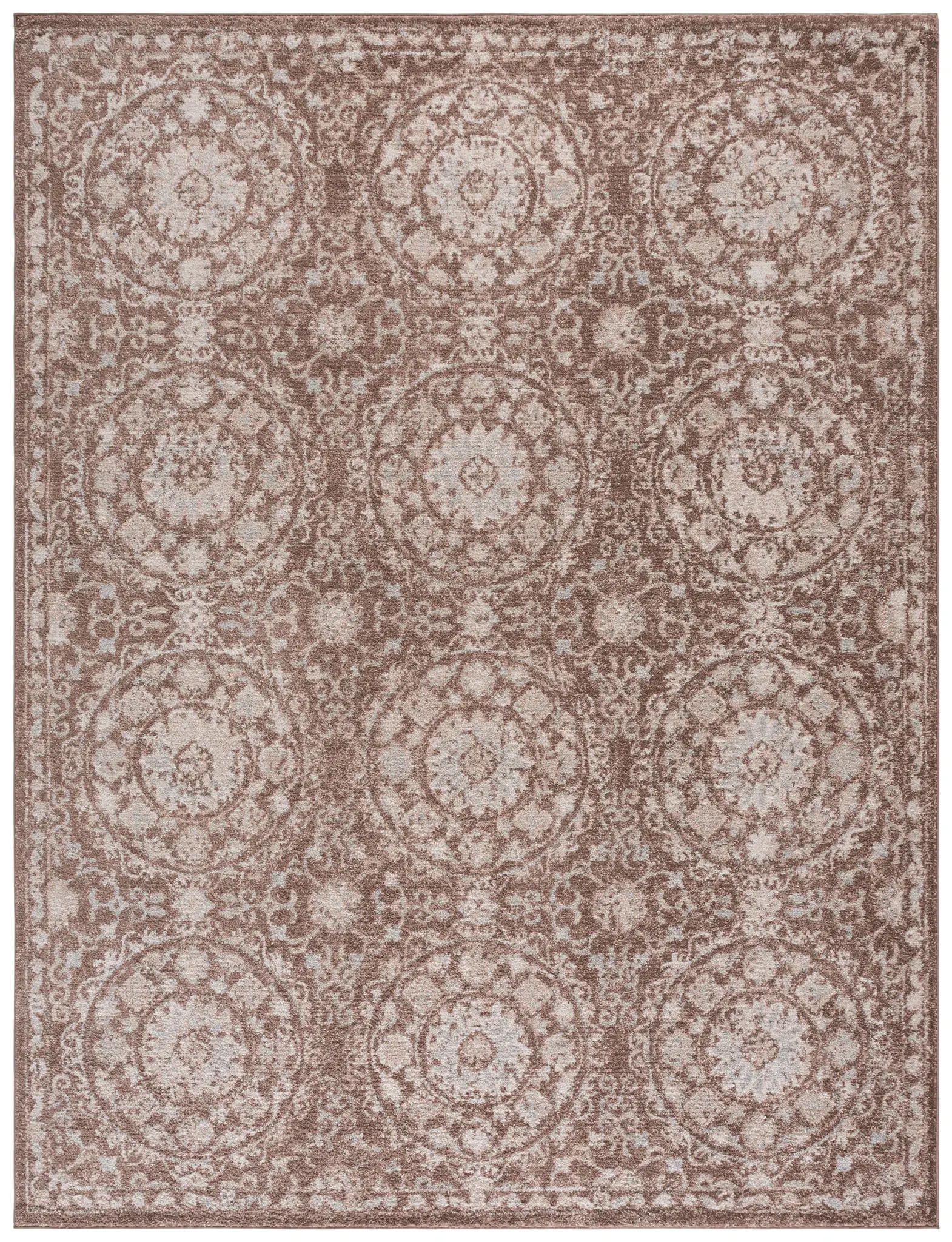 Evoke Repeating Medallion Rug