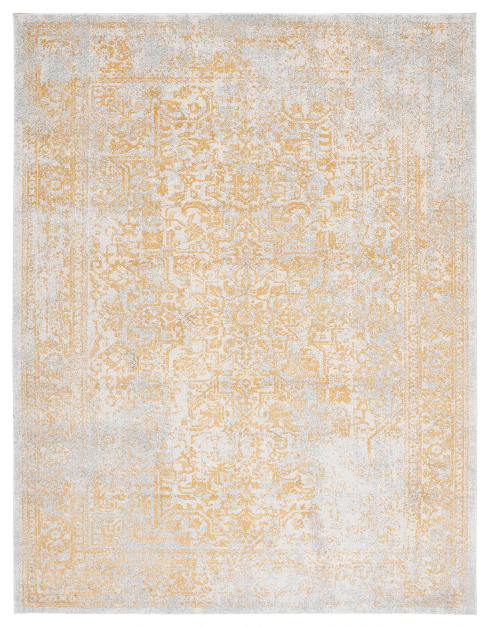 Evoke Distressed Medallion Rug