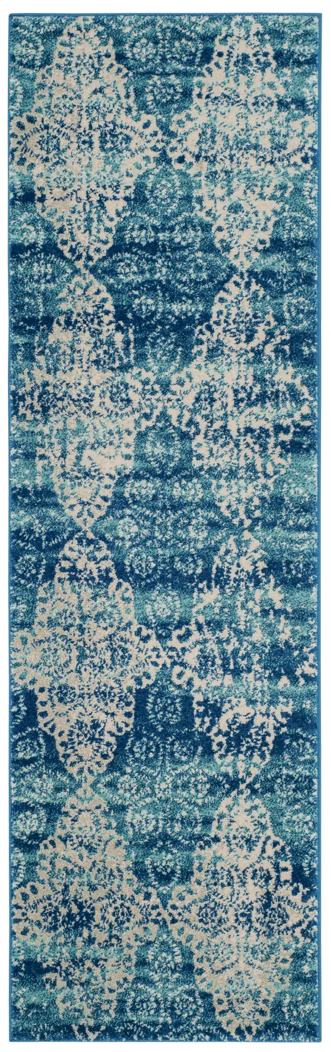 Evoke Distressed Lace Ogee Rug