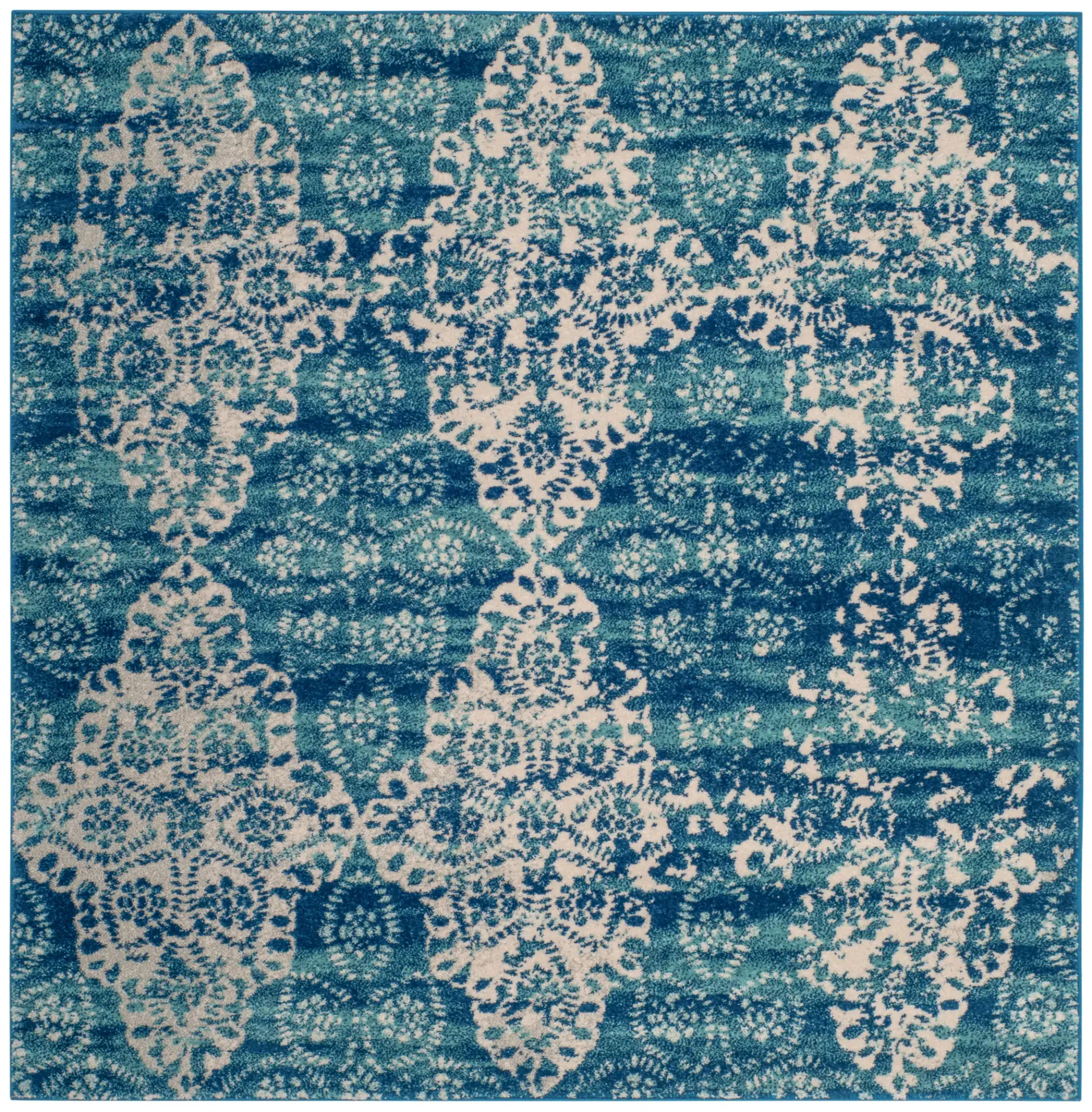 Evoke Distressed Lace Ogee Rug