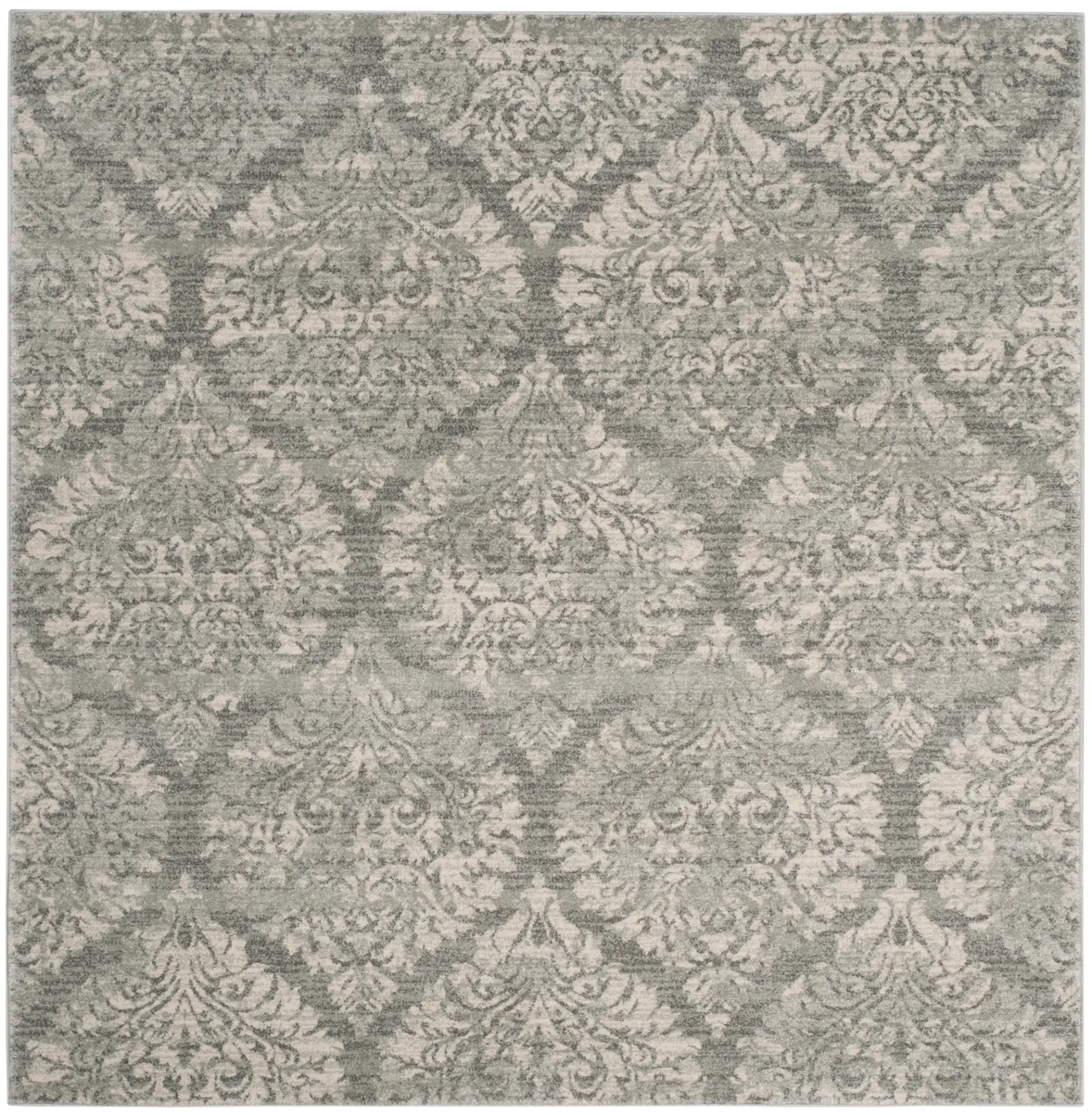 Evoke Allover Damask Rug