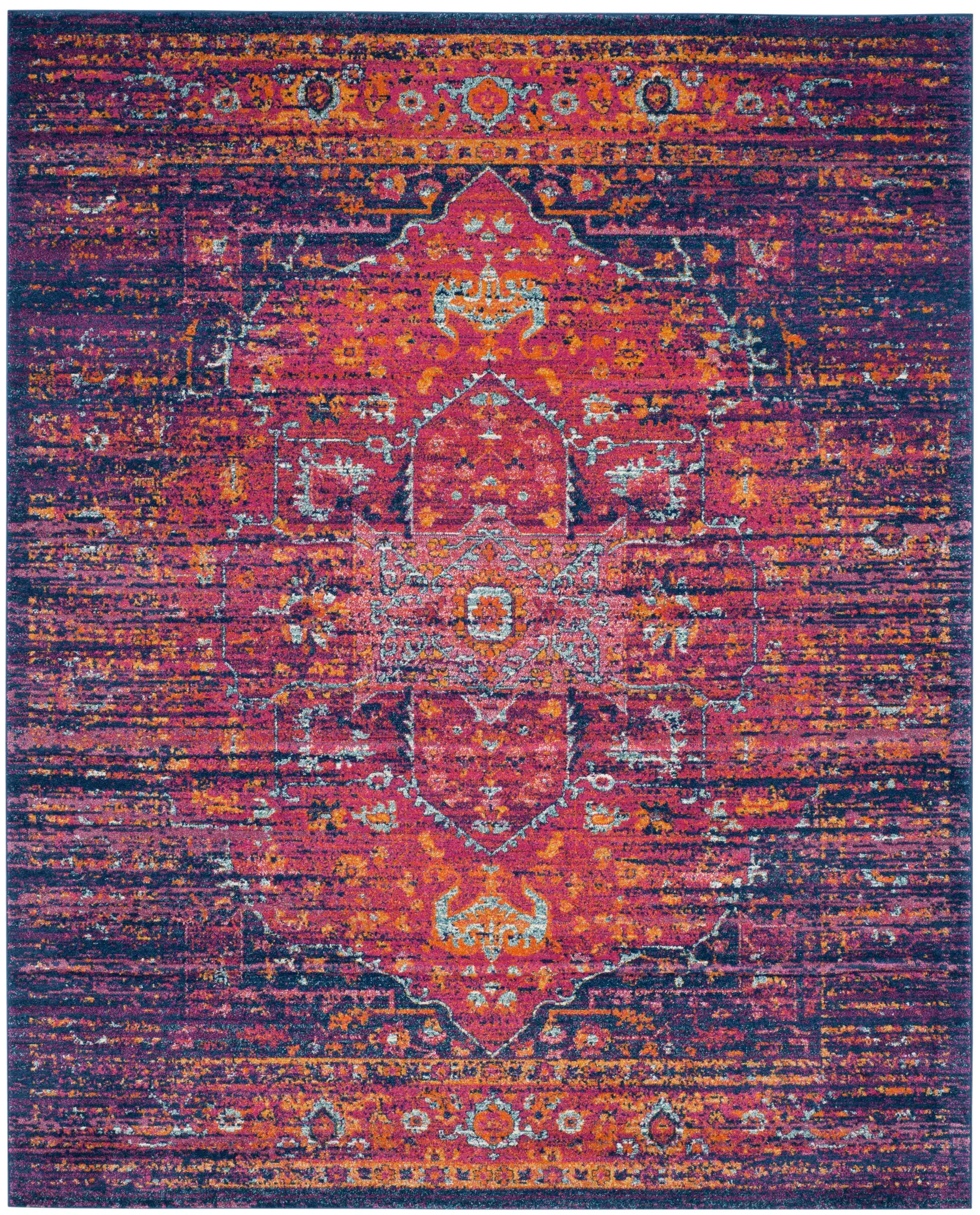 Evoke Medallion Border Rug