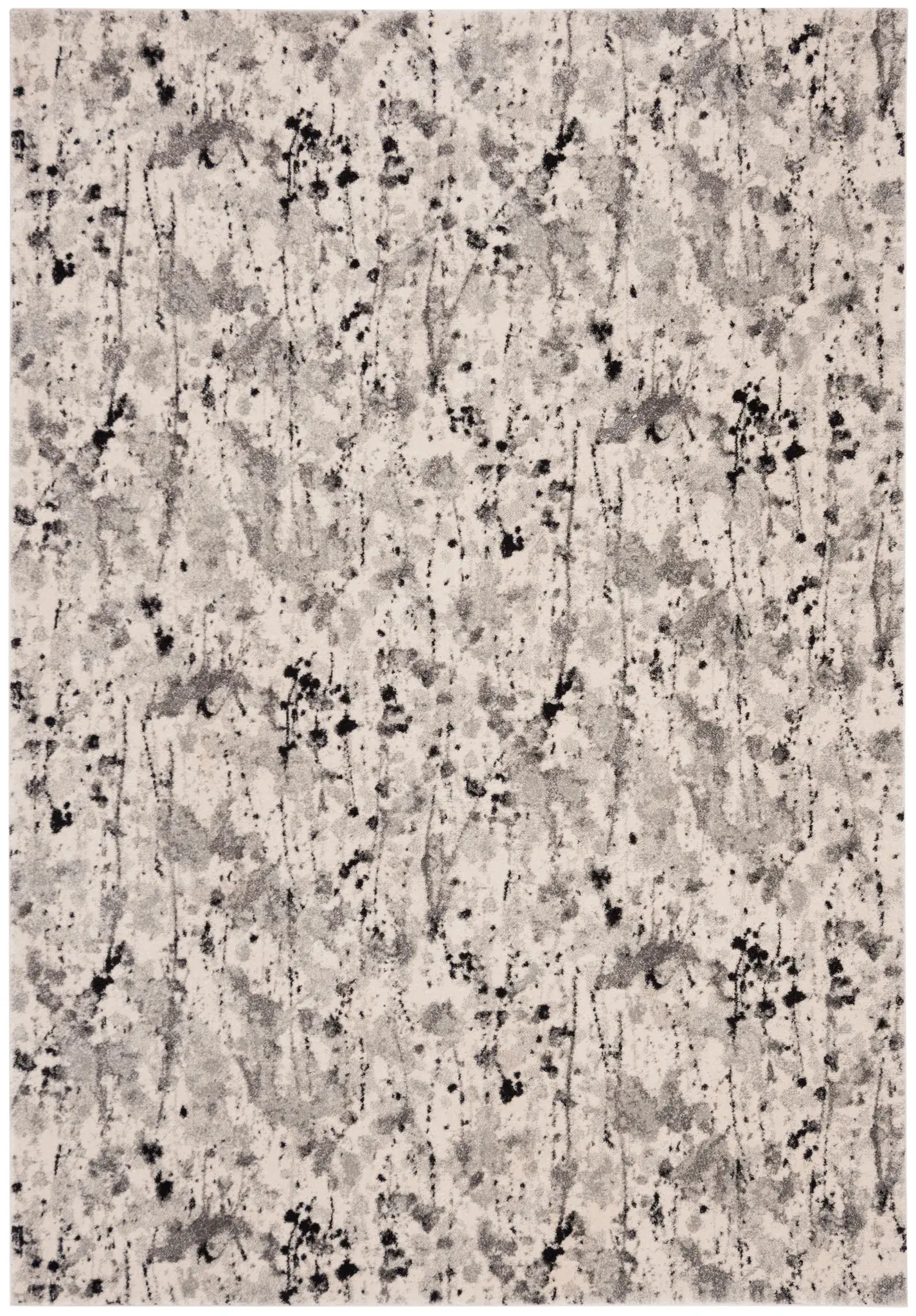 Evoke Abstract Splatter Rug