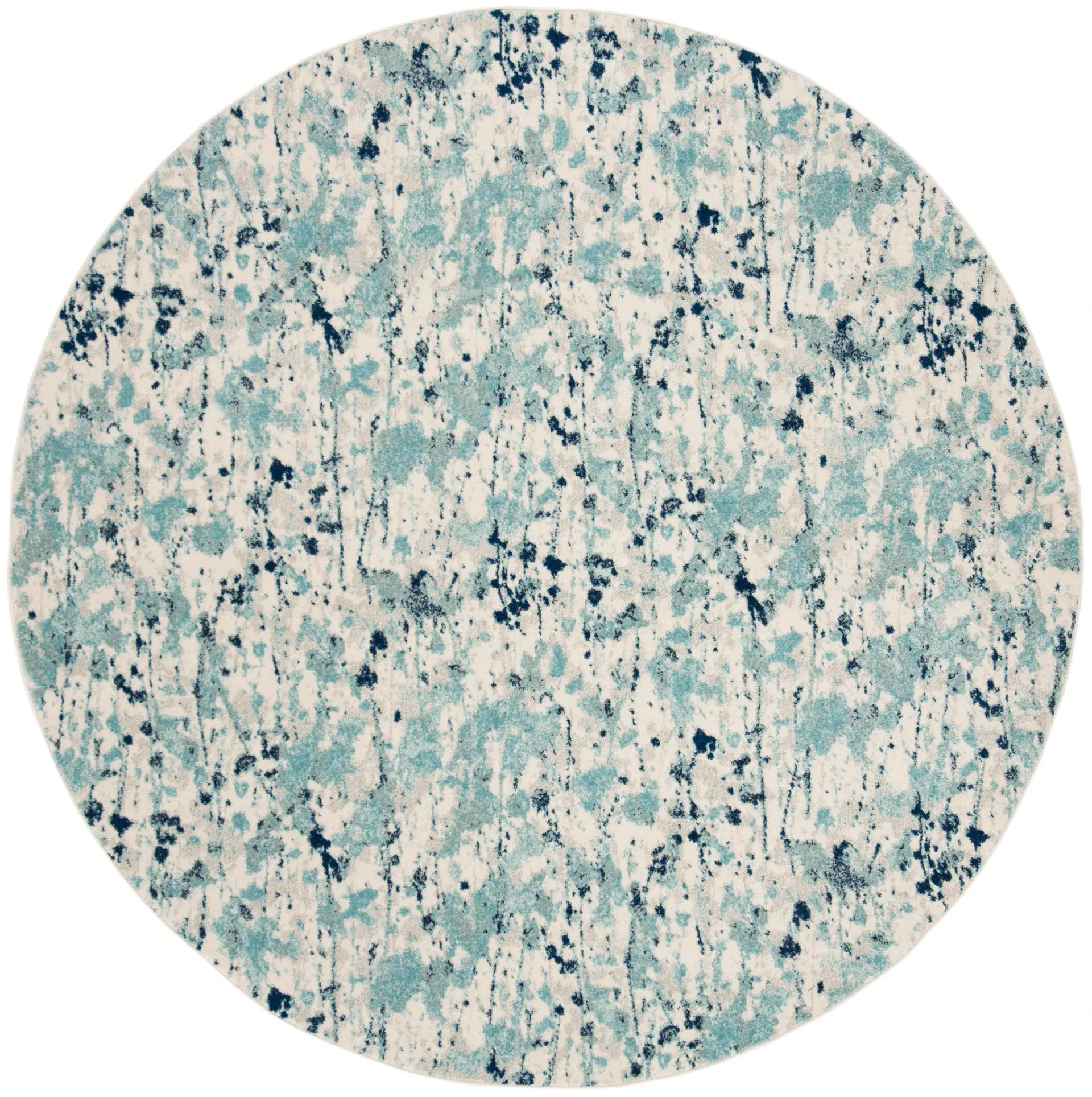 Evoke Abstract Splatter Rug