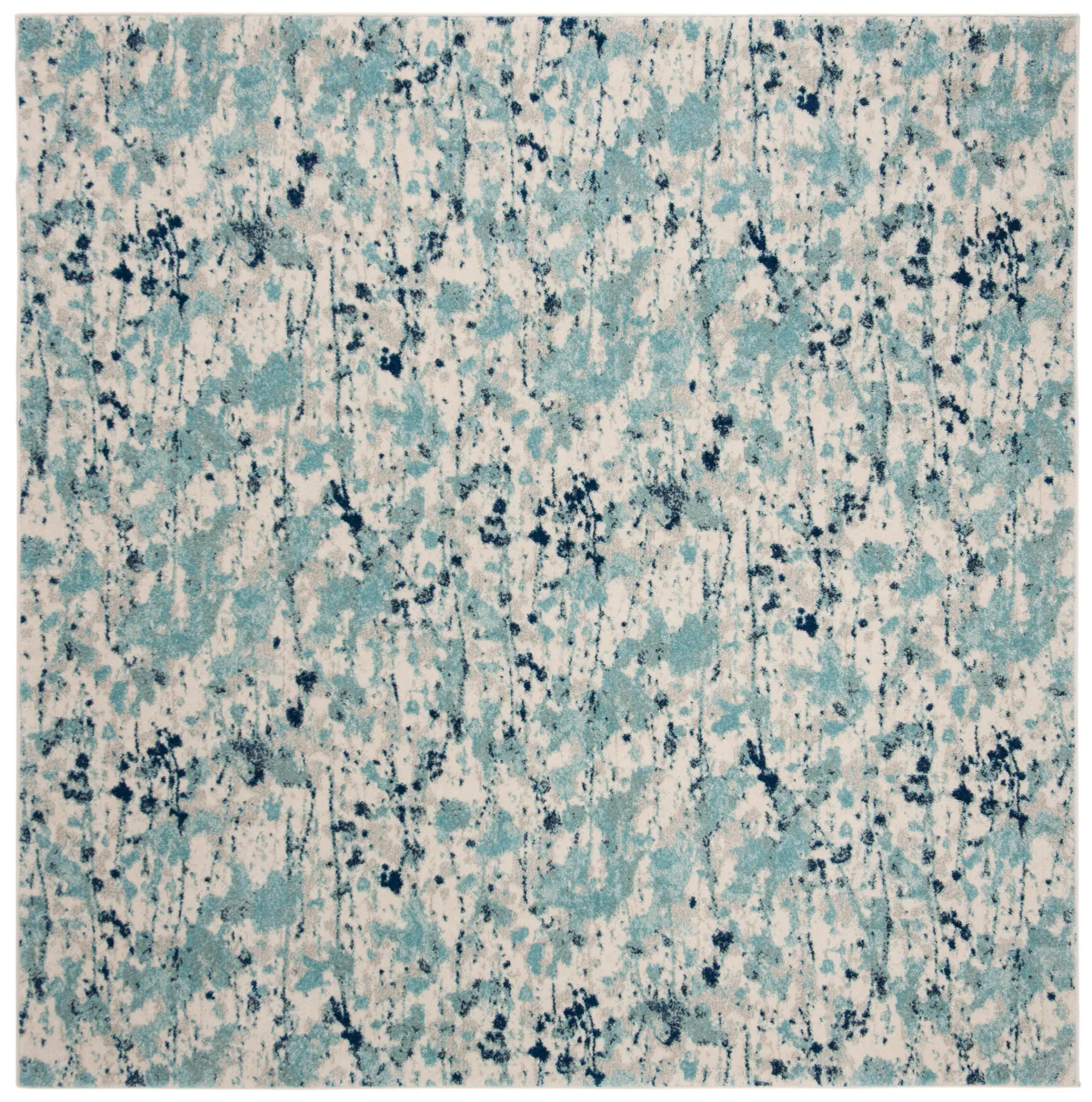 Evoke Abstract Splatter Rug
