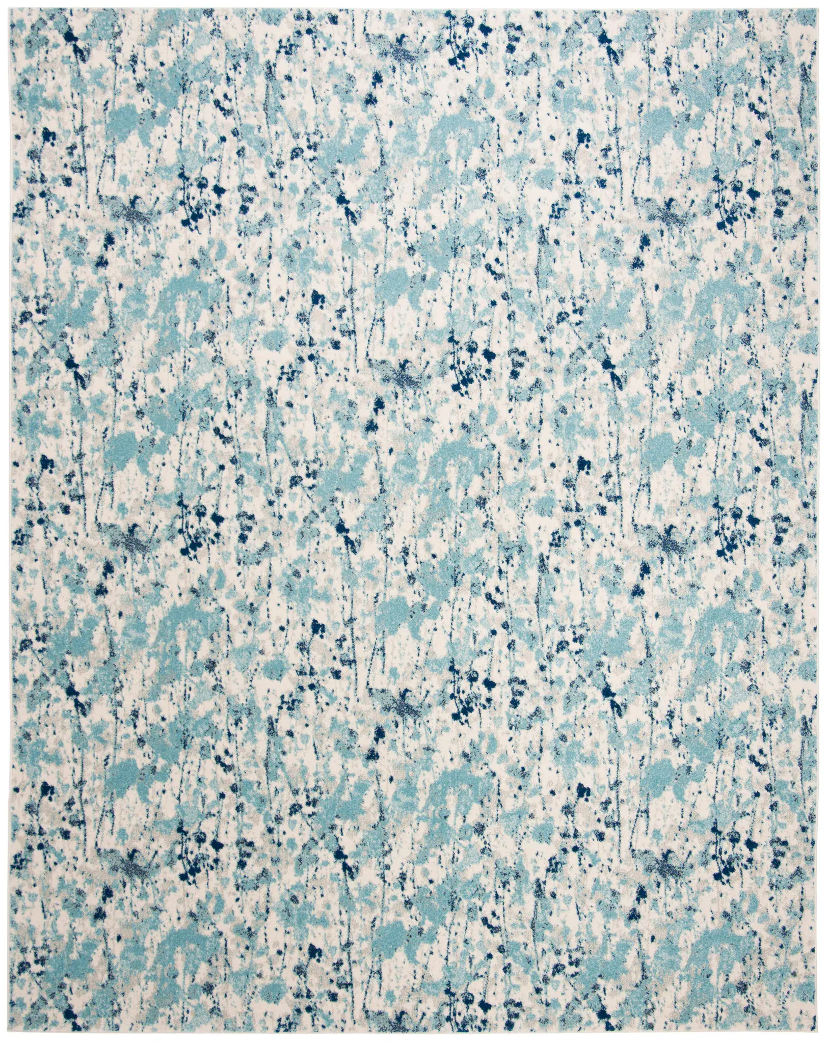 Evoke Abstract Splatter Rug