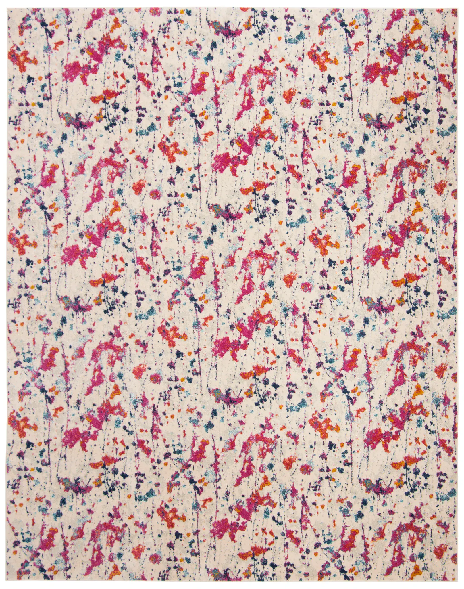 Evoke Abstract Splatter Rug