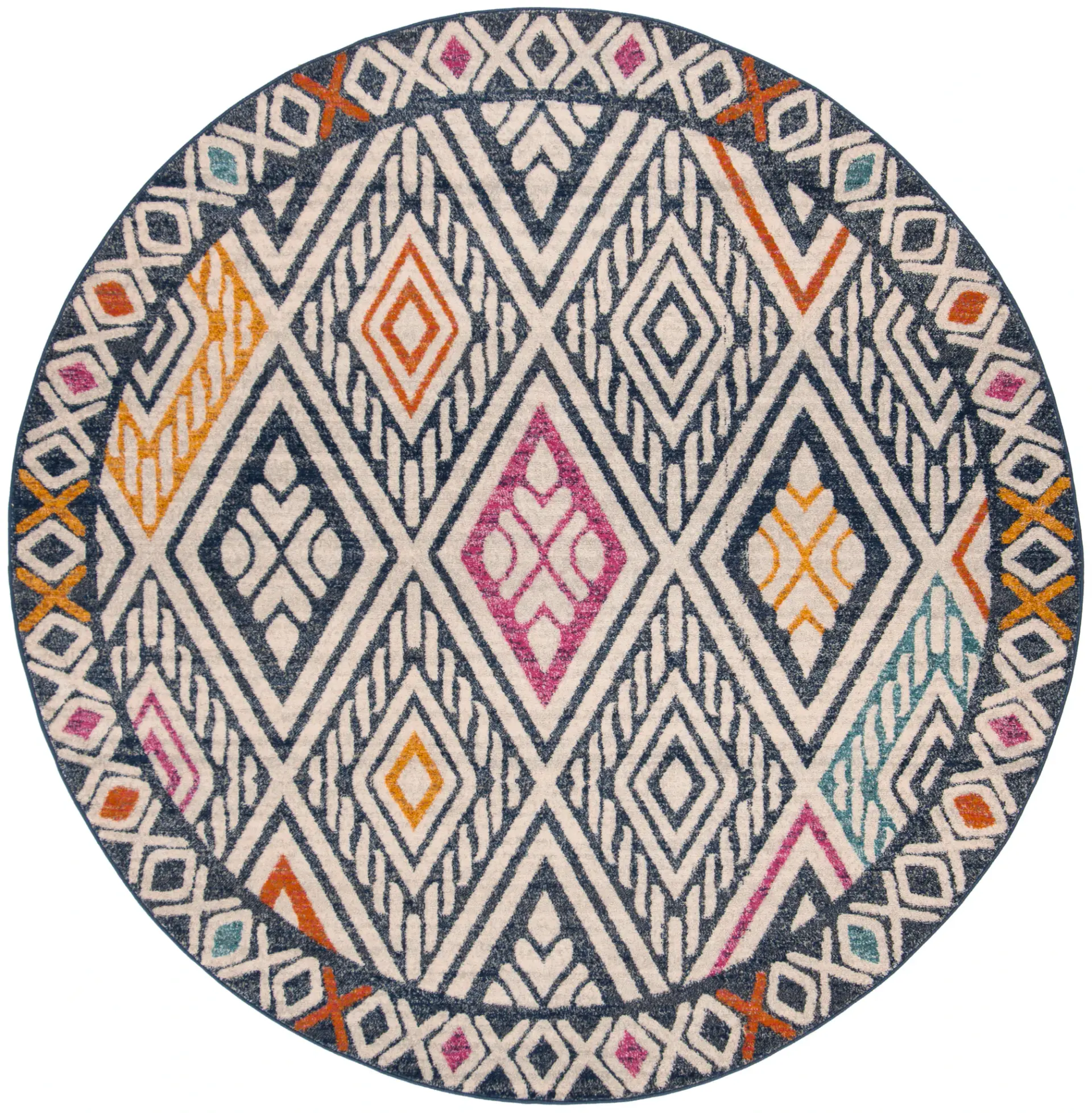 Evoke Diamond Lattice Rug