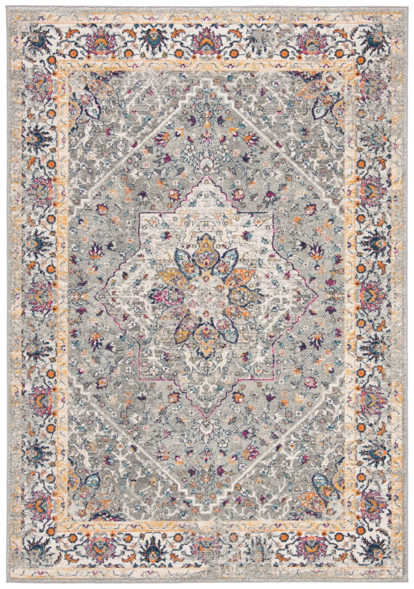 Evoke Diamond Medallion Rug
