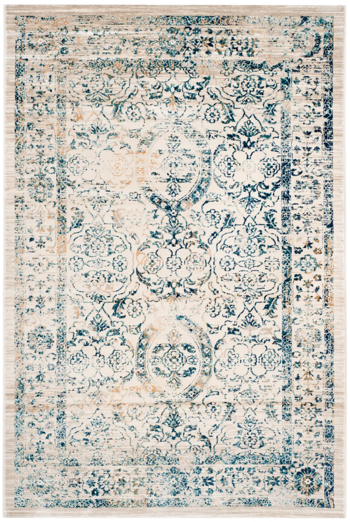 Evoke Ogee Medallion Rug