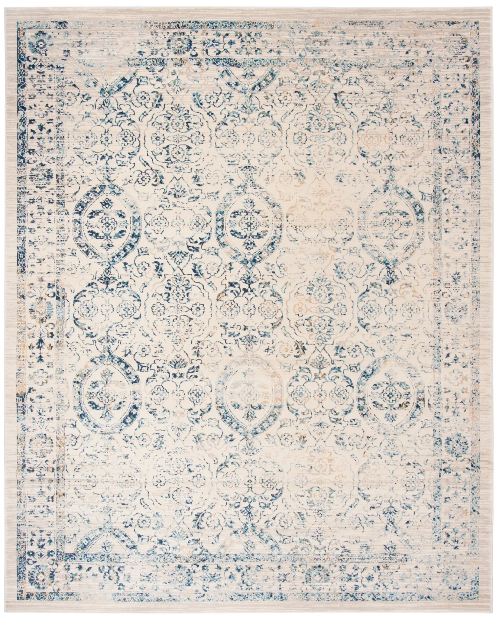 Evoke Ogee Medallion Rug