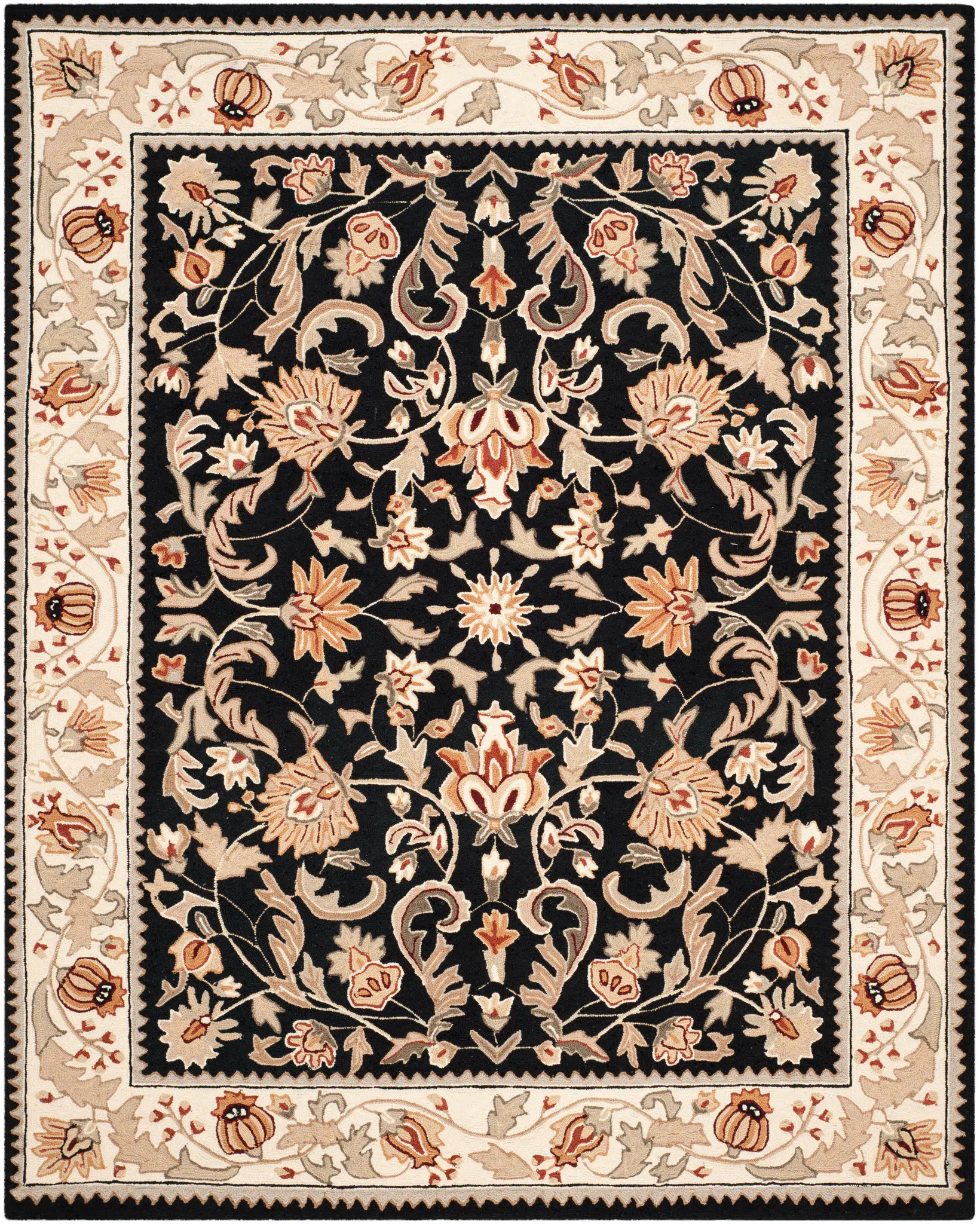 Easy Care Gentry Hand-Hooked Rug