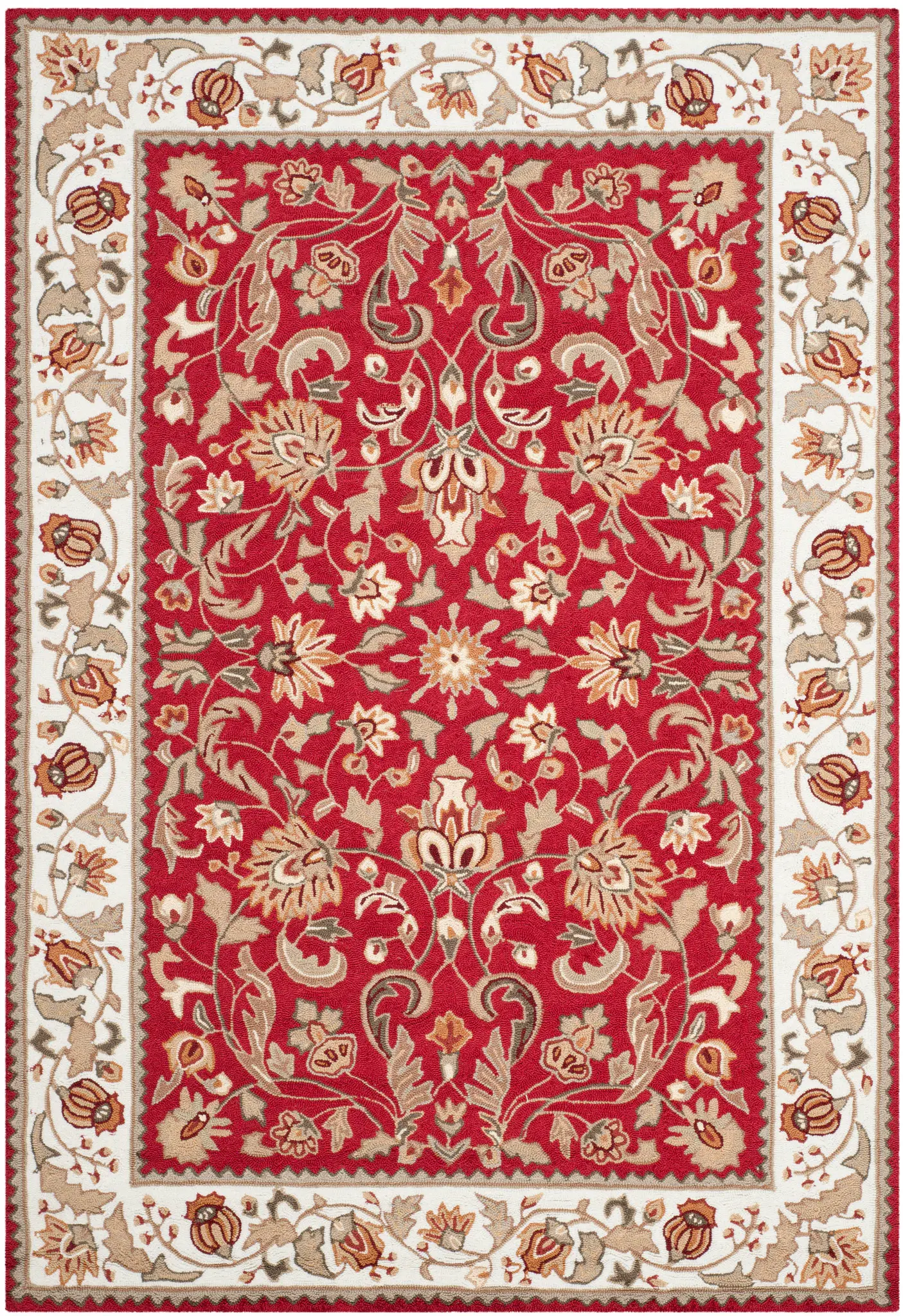 Easy Care Gentry Hand-Hooked Rug