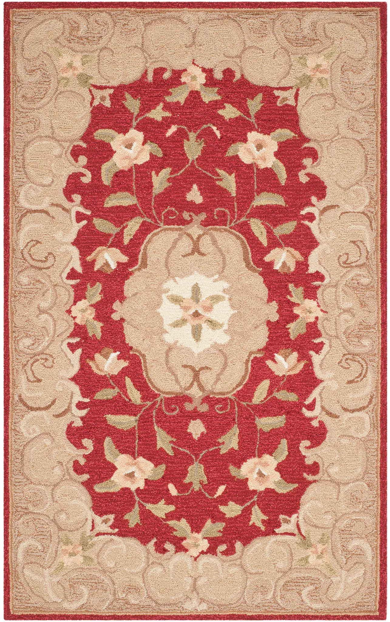 Easy Care Rainer Hand-Hooked Rug