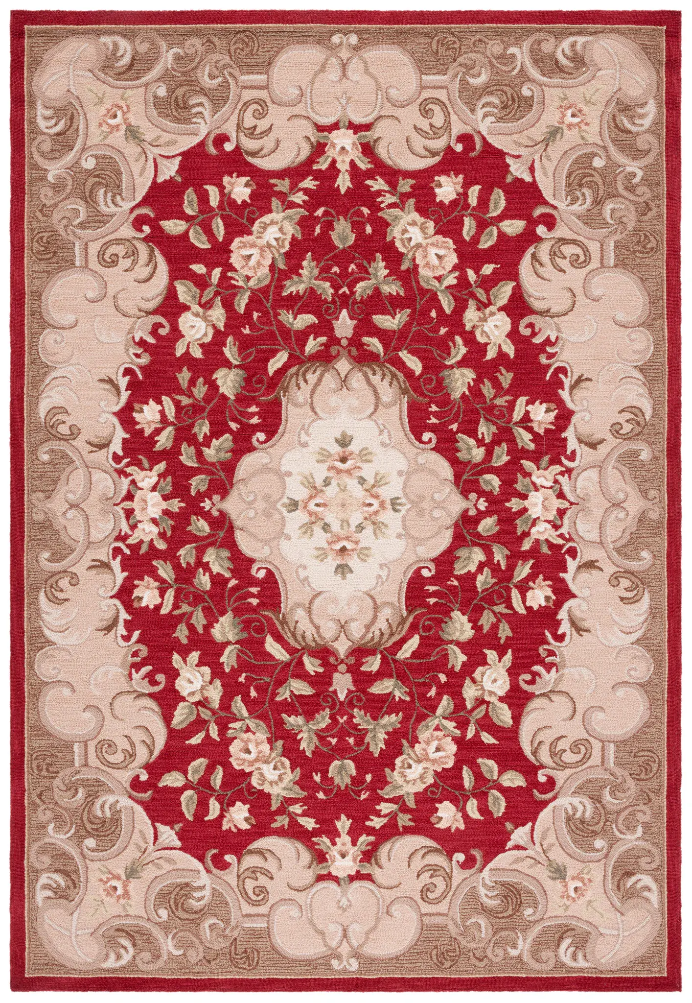 Easy Care Rainer Hand-Hooked Rug