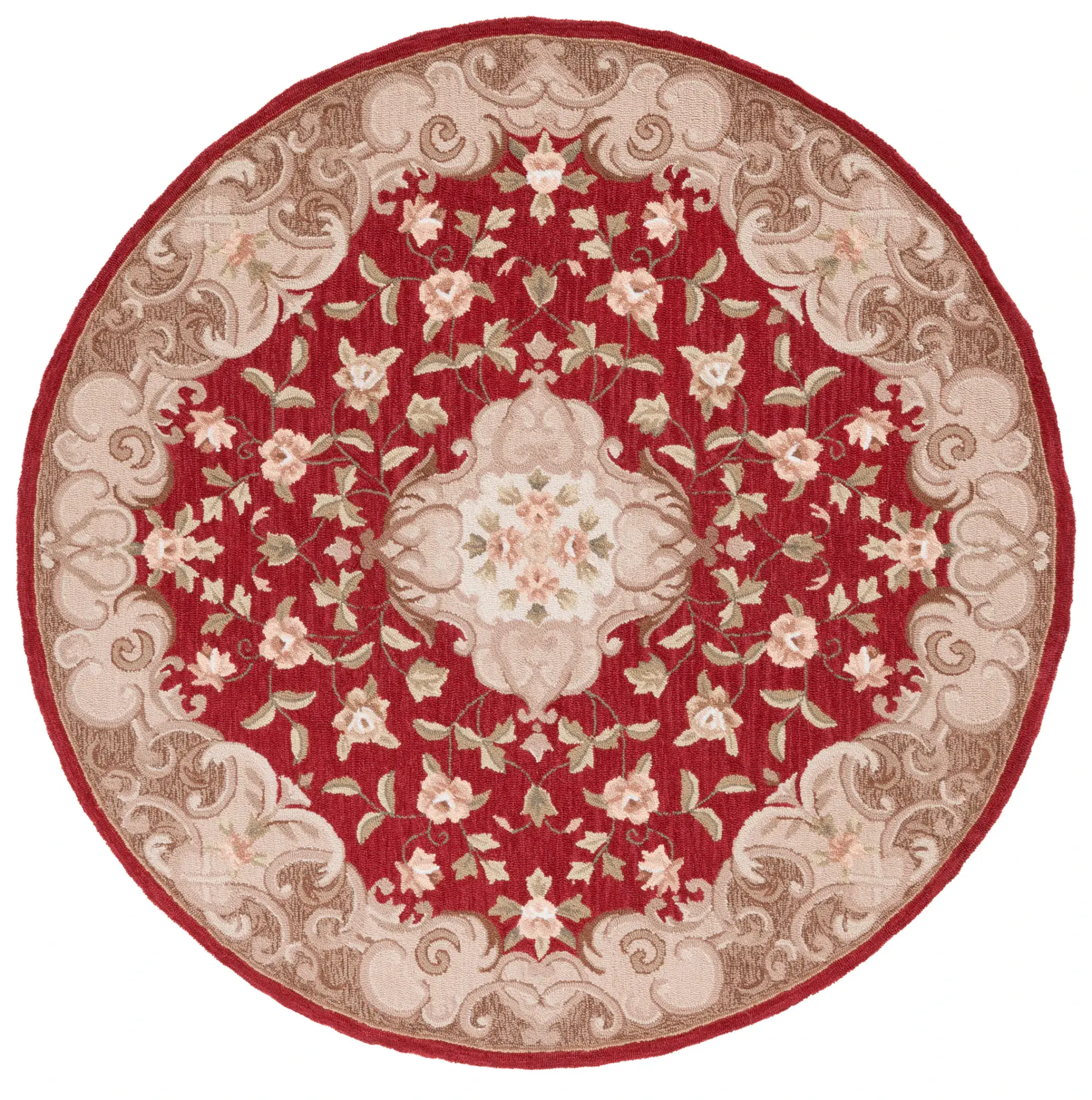Easy Care Rainer Hand-Hooked Rug