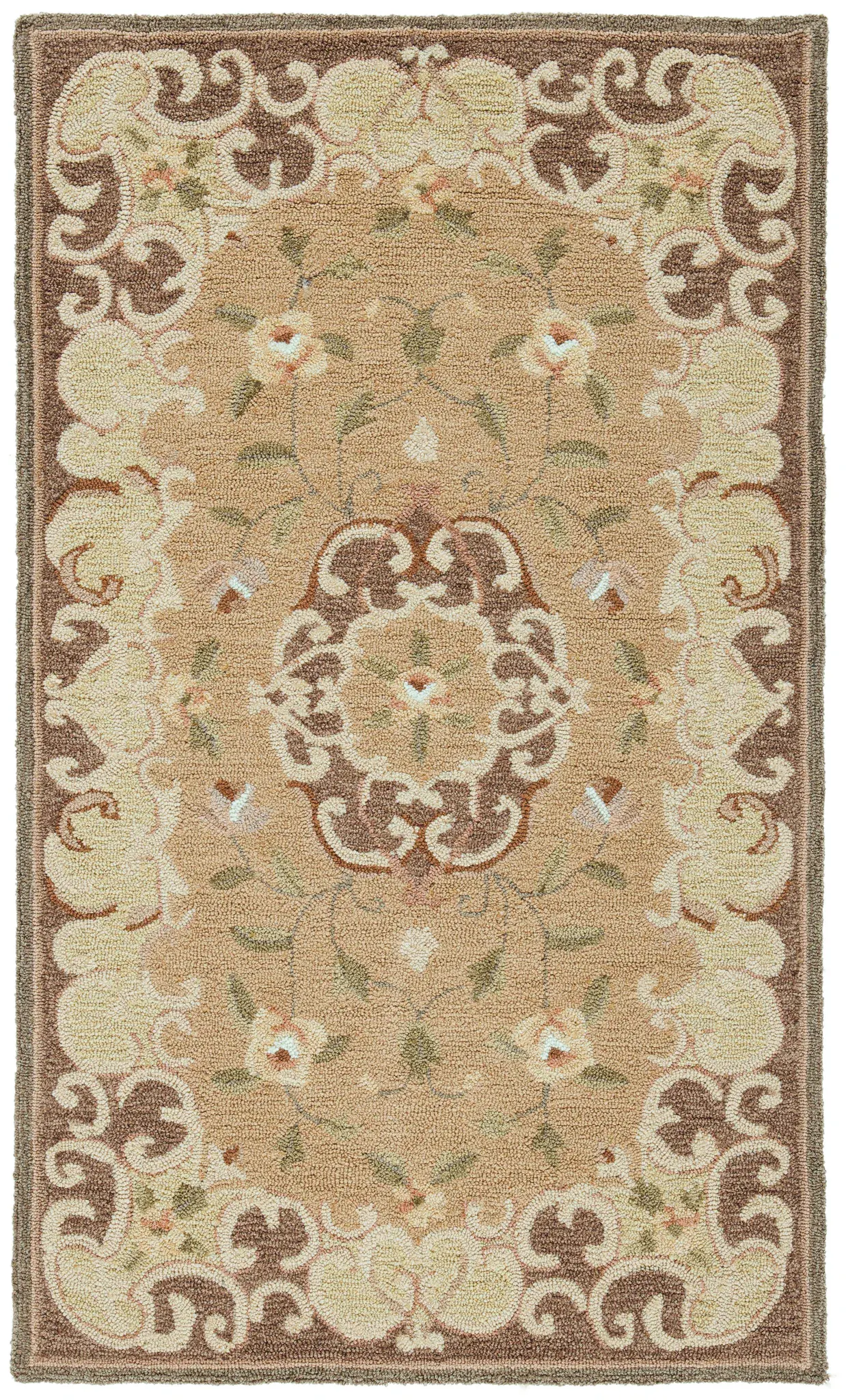 Easy Care Rainer Hand-Hooked Rug