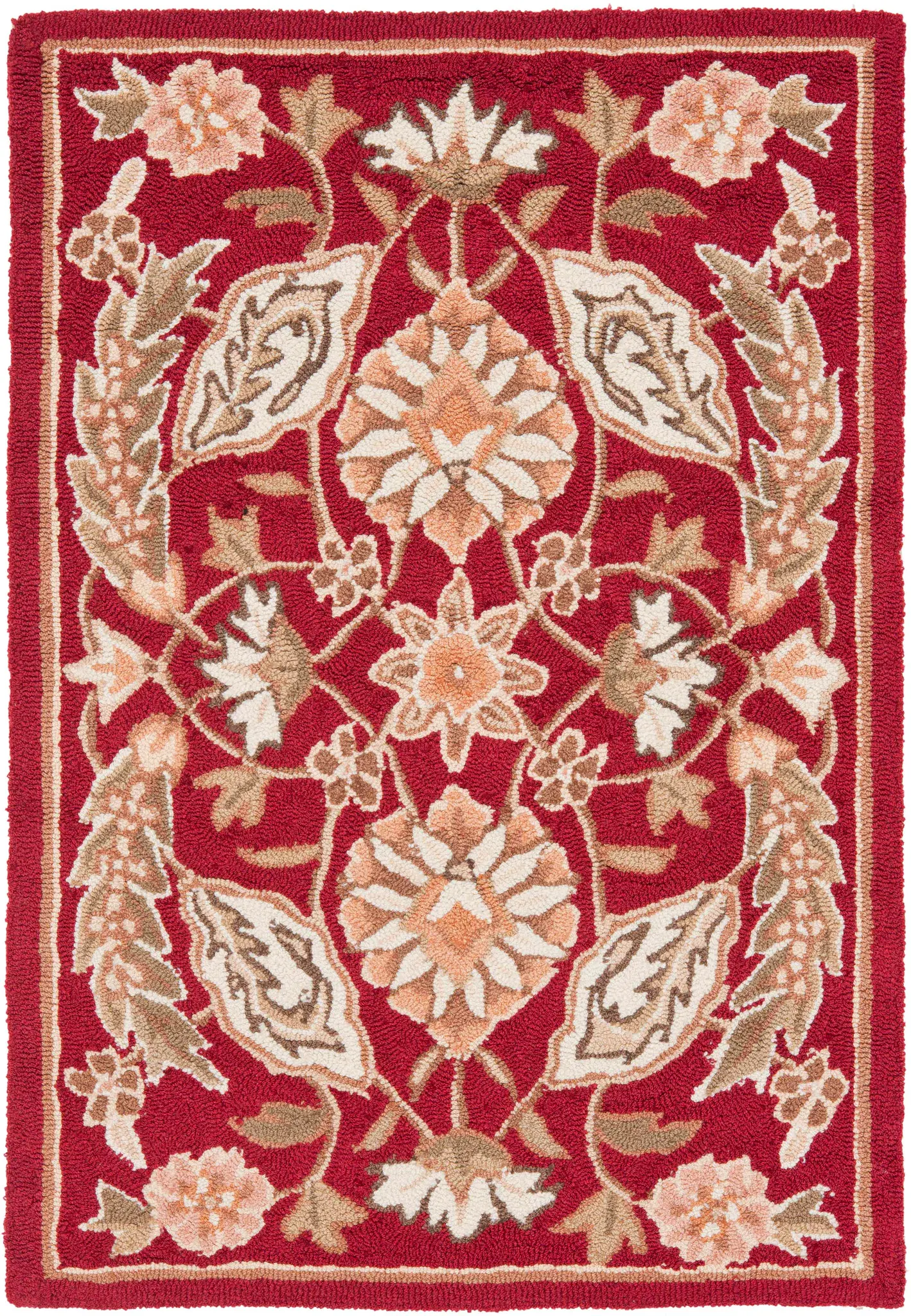 Easy Care Antiquities Hand-Hooked Rug