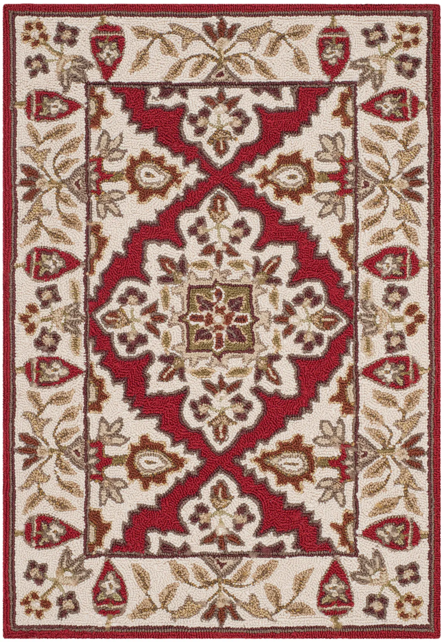 Easy Care Sophia Hand-Hooked Rug