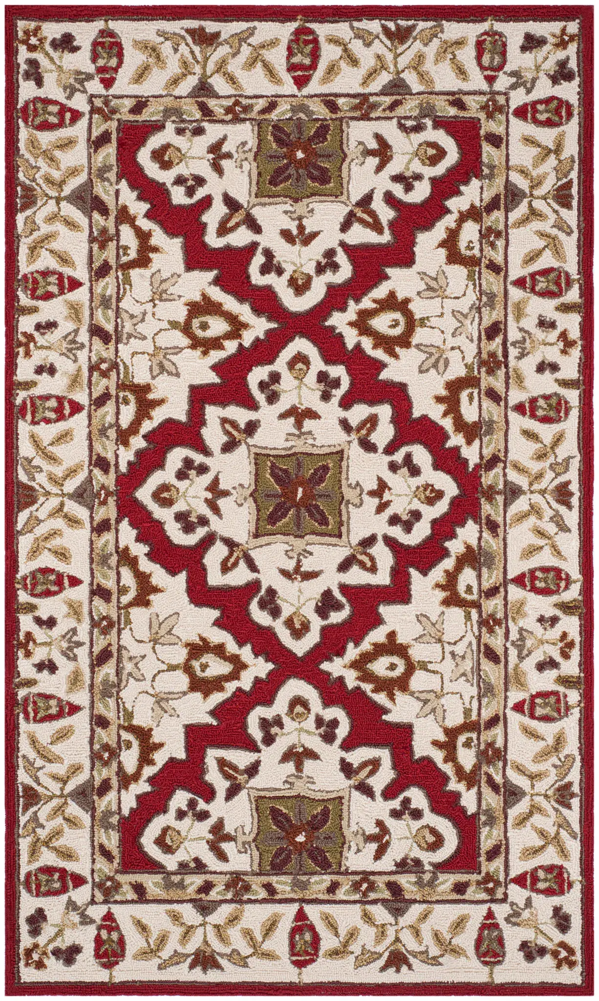 Easy Care Sophia Hand-Hooked Rug