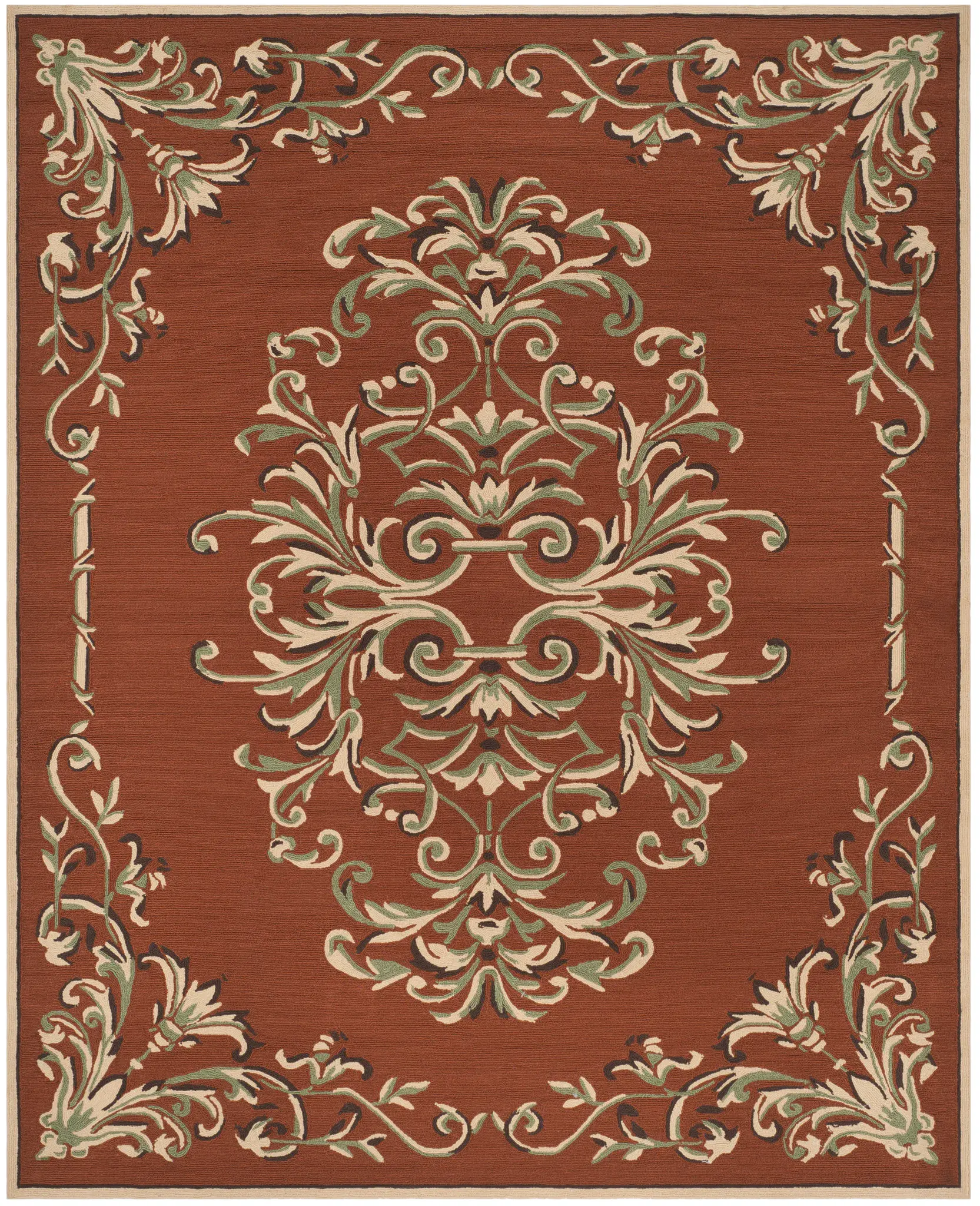 Easy Care Thames Hand-Hooked Rug