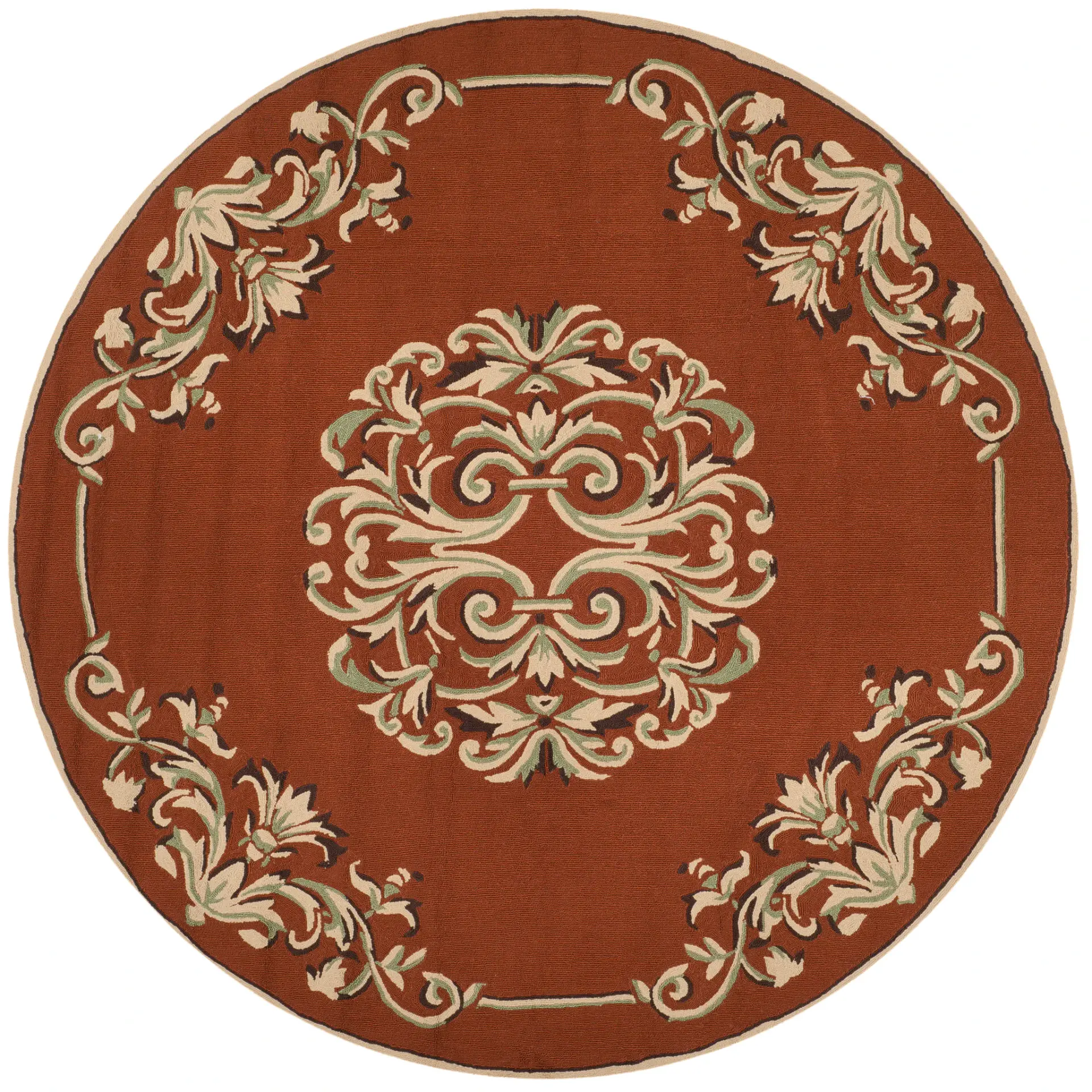Easy Care Thames Hand-Hooked Rug