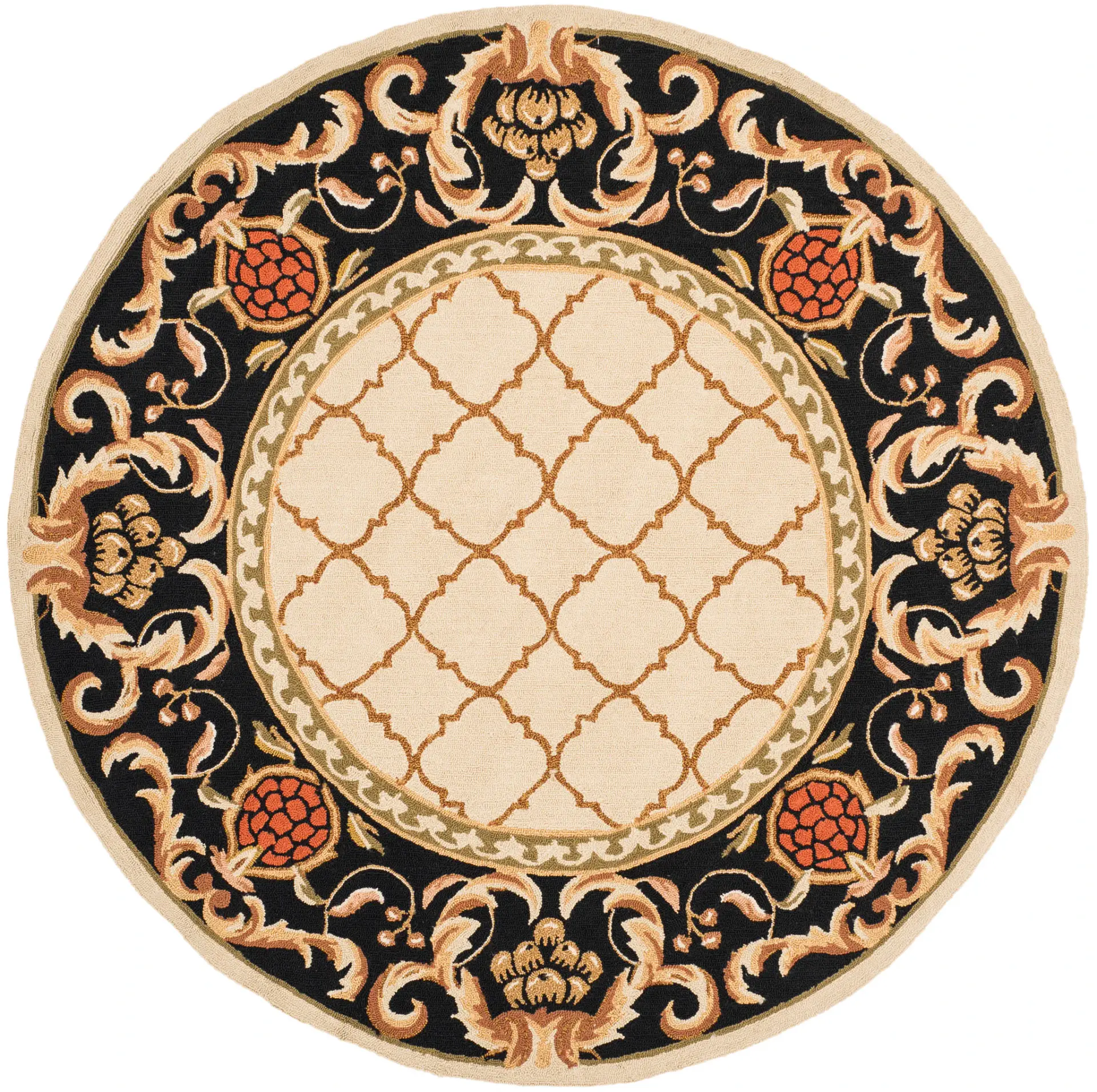 Easy Care Alsace Hand-Hooked Rug