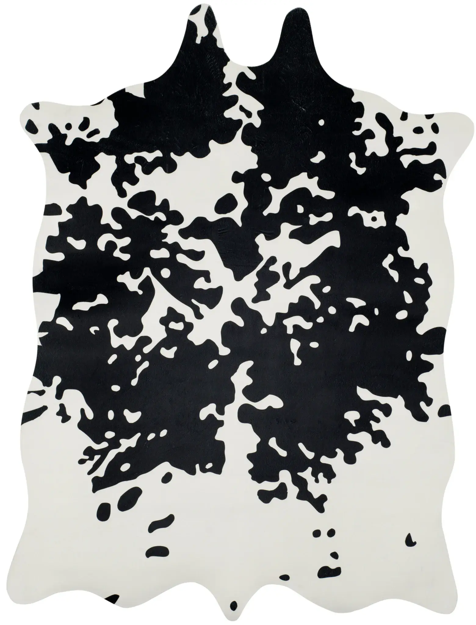 Faux Hide Spotted Rug