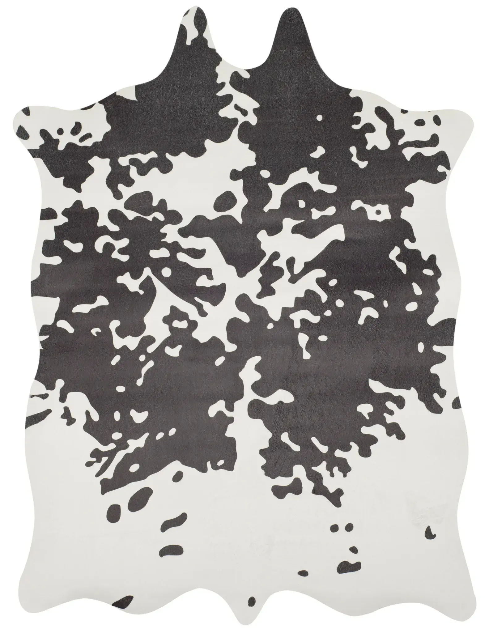 Faux Hide Spotted Rug