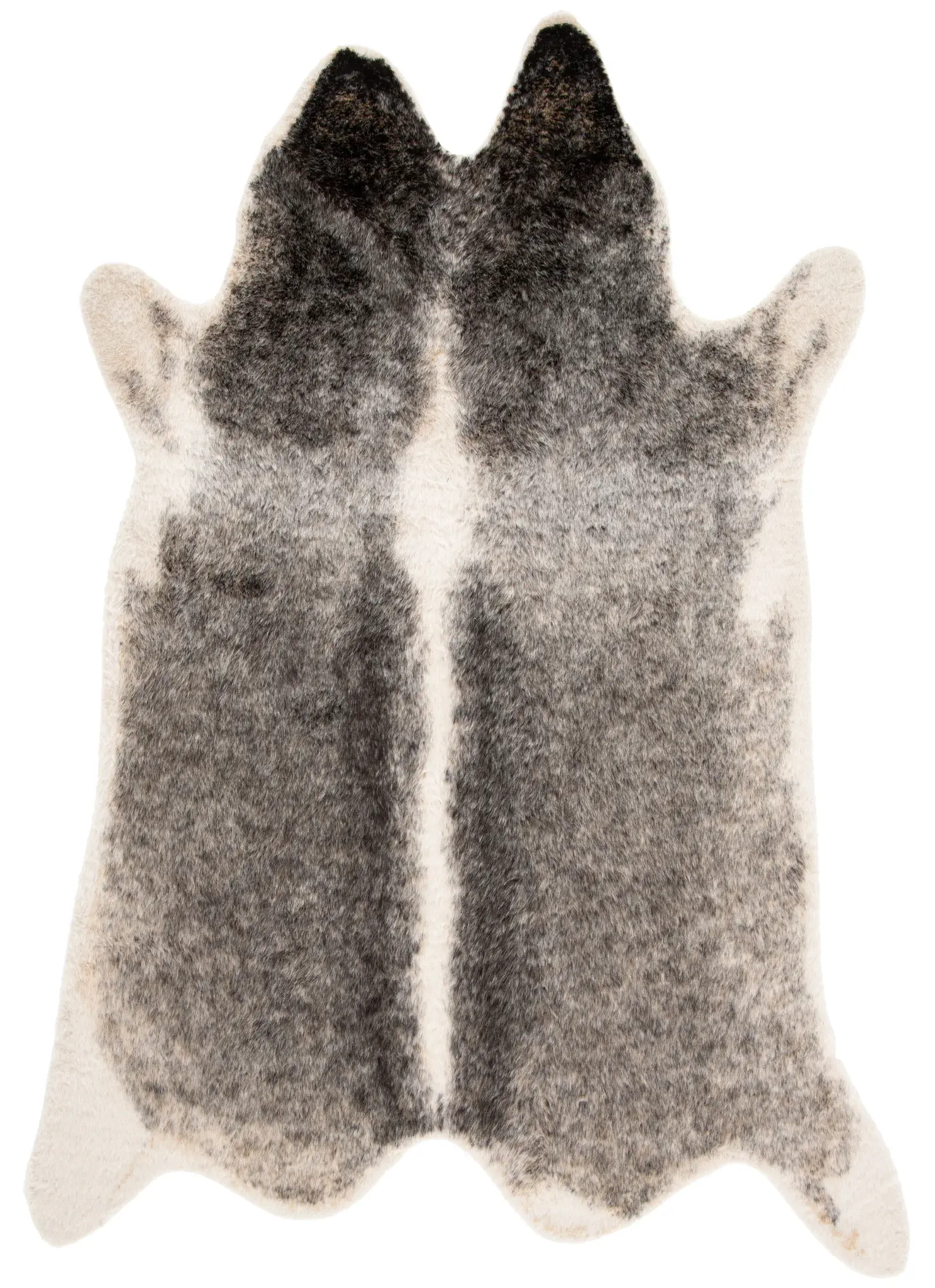 Faux Cowhide Animal Print Rug