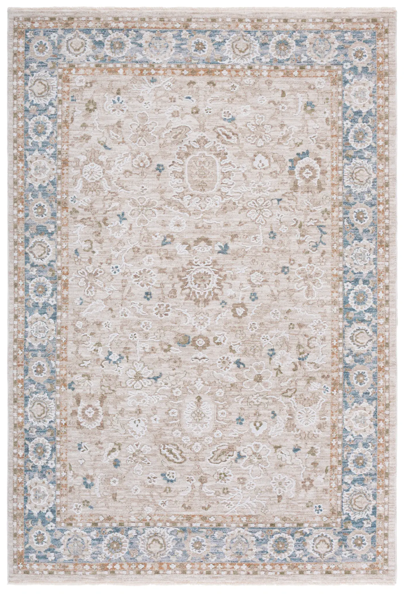 Finley Floral Bordered Rug