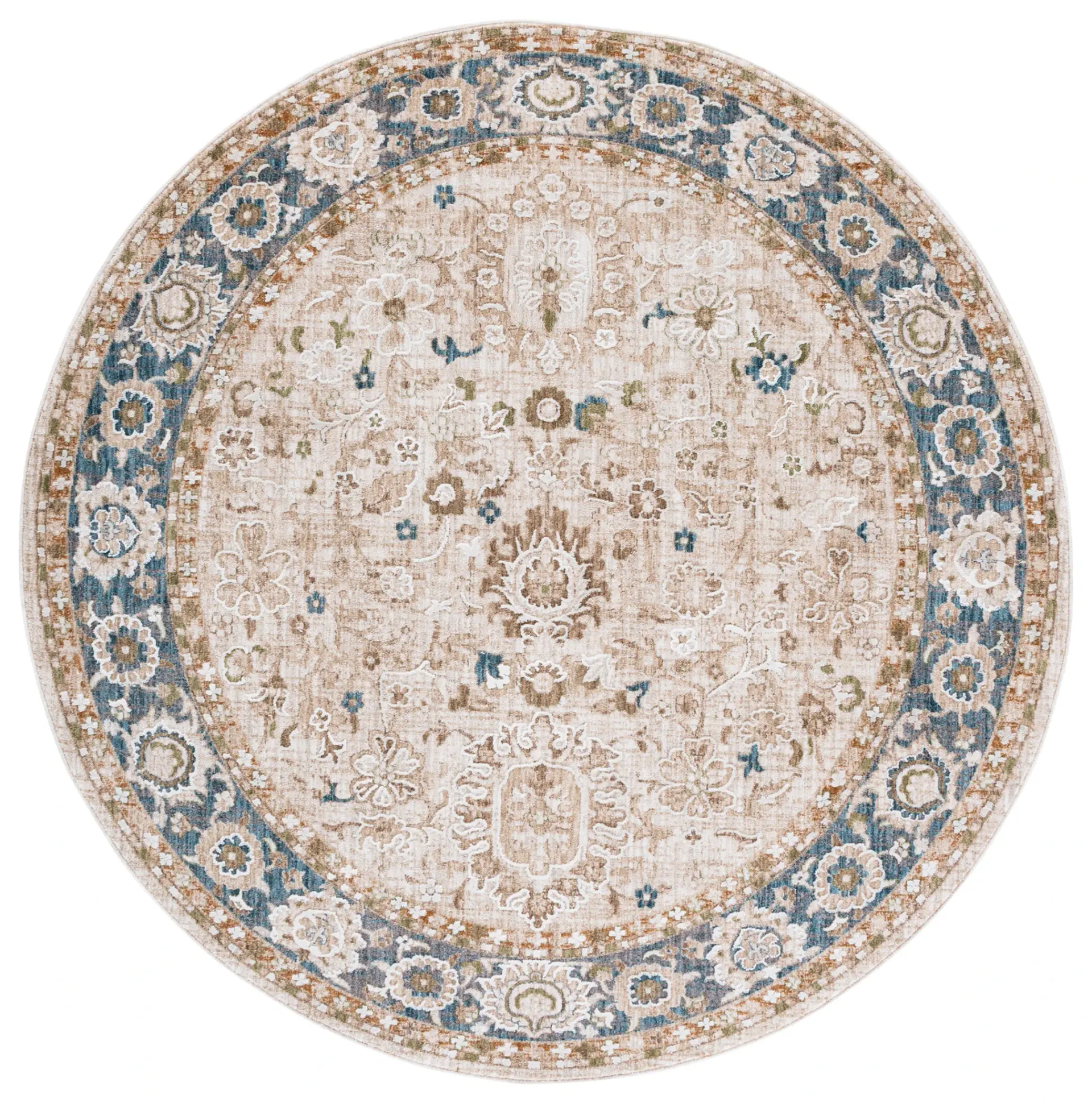 Finley Floral Bordered Rug