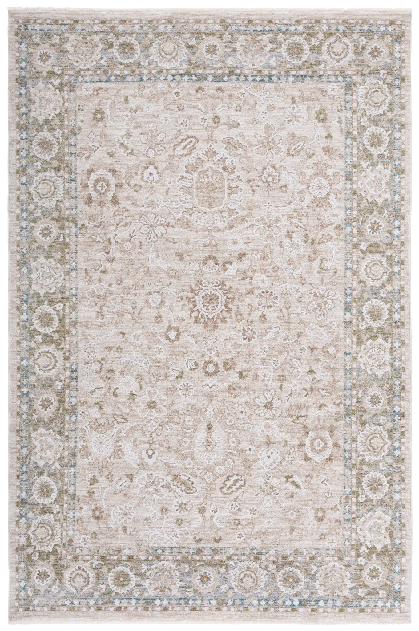 Finley Floral Bordered Rug