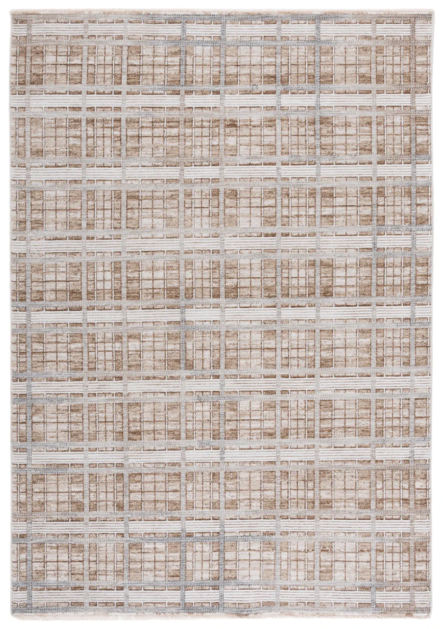 Finley Linear Plaid Rug