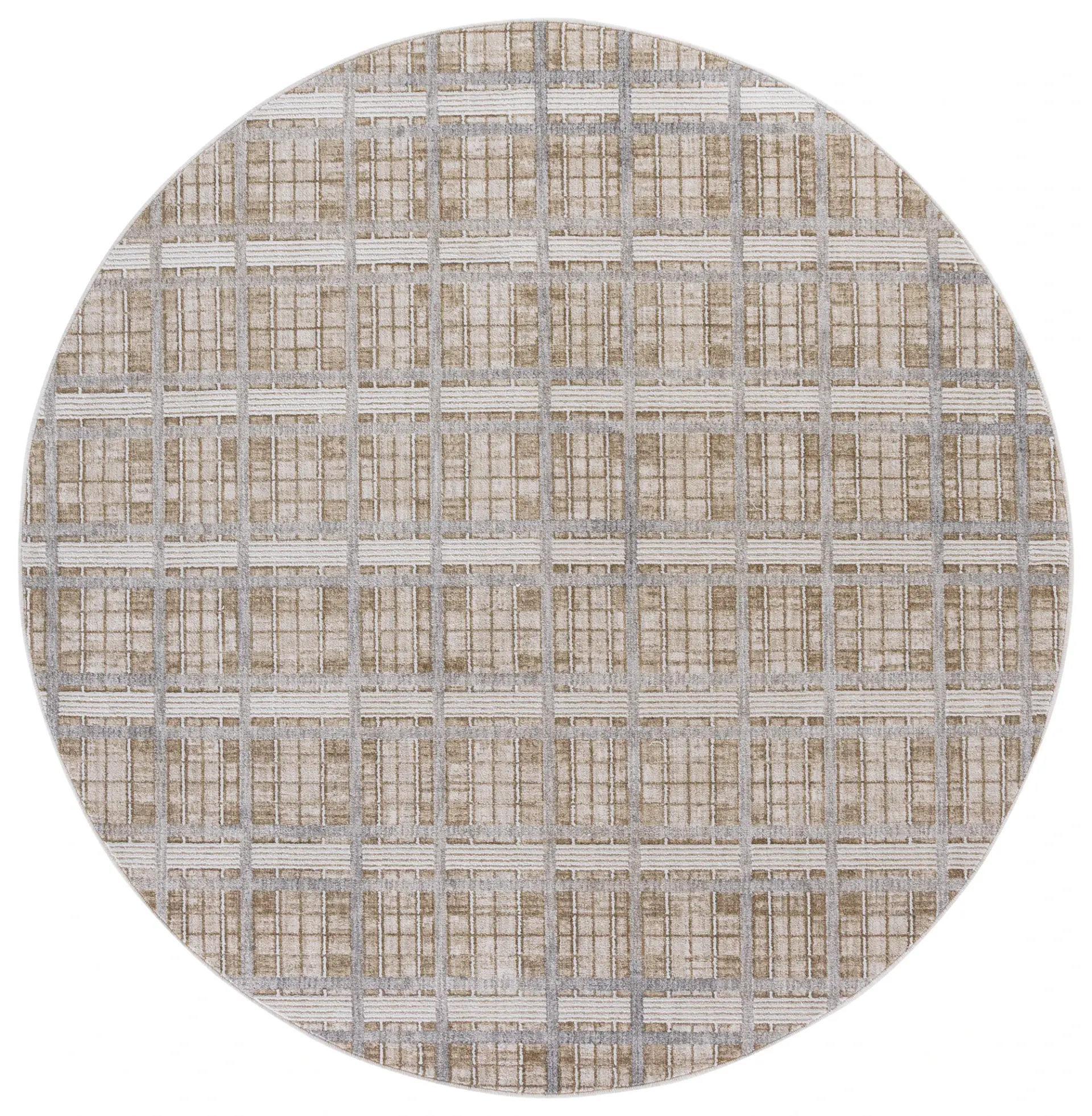 Finley Linear Plaid Rug