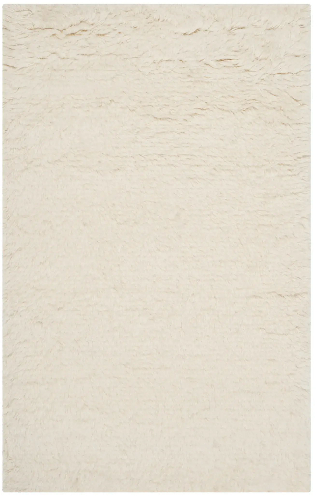 Flokati Solid Hand-Tufted Wool Shag Rug