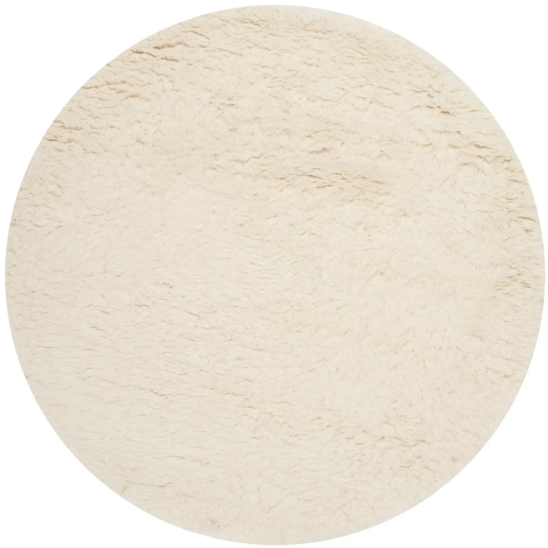 Flokati Solid Hand-Tufted Wool Shag Rug