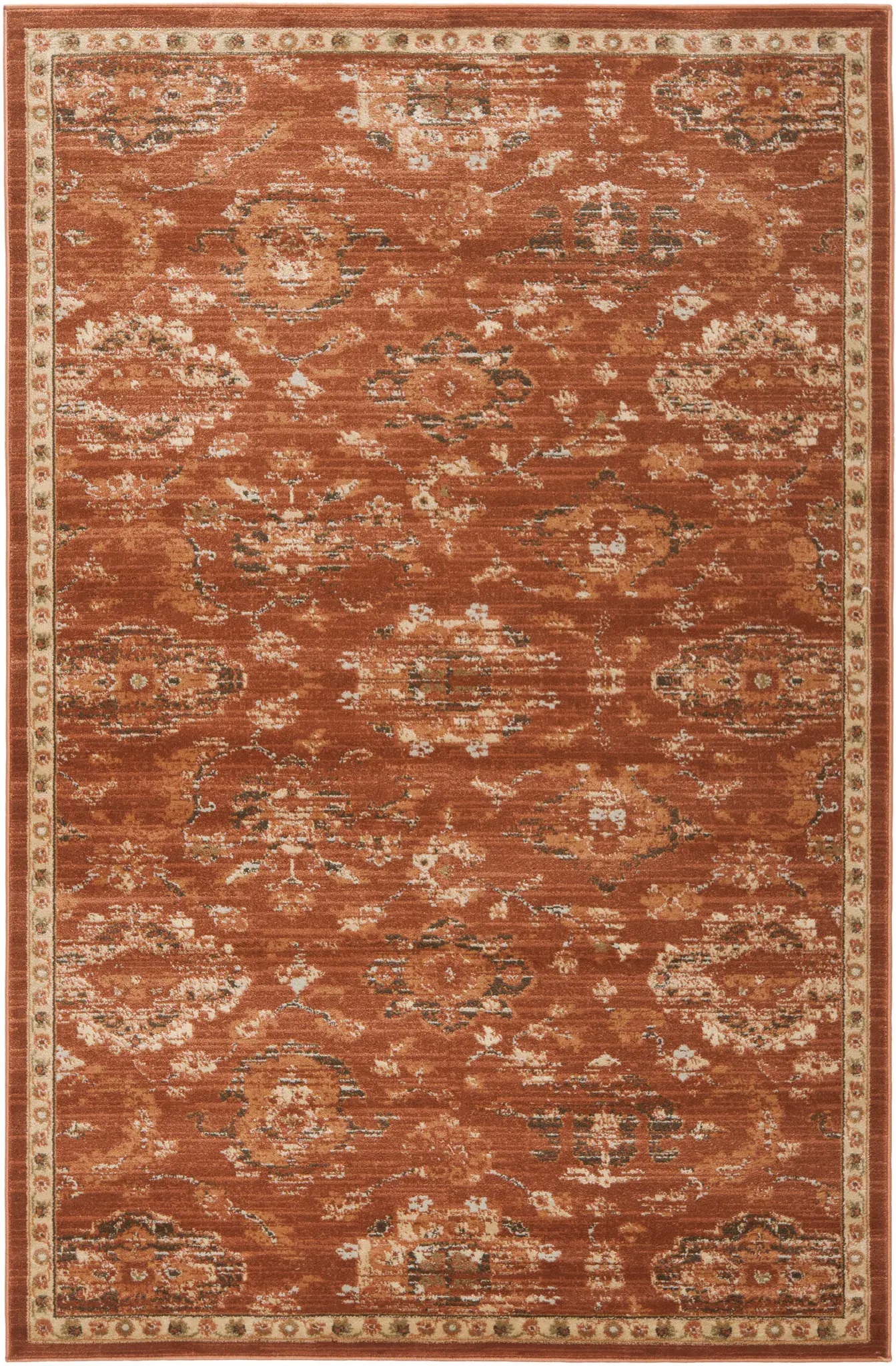 Florenteen Medallion Border Rug