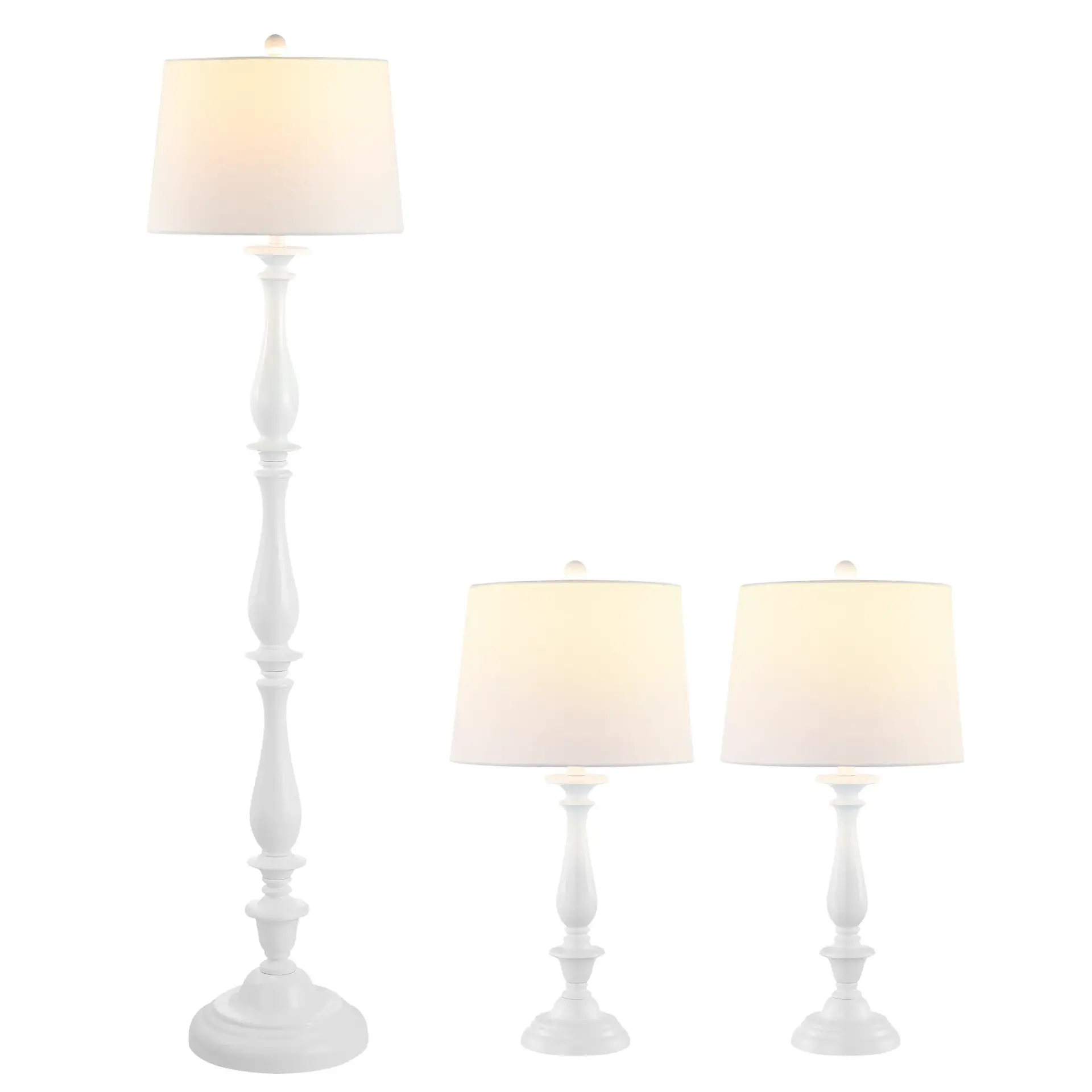 Bessie Three-Piece Floor And Table Lamp Set