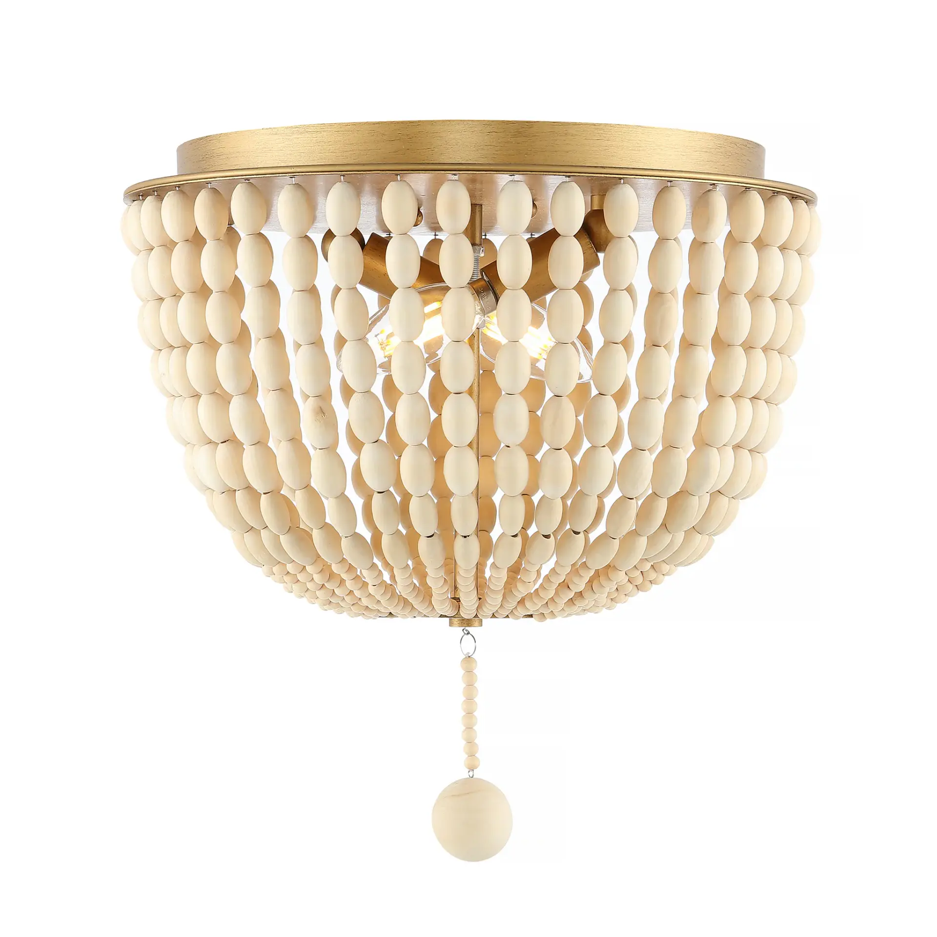 Loris Two-Light Flush Mount