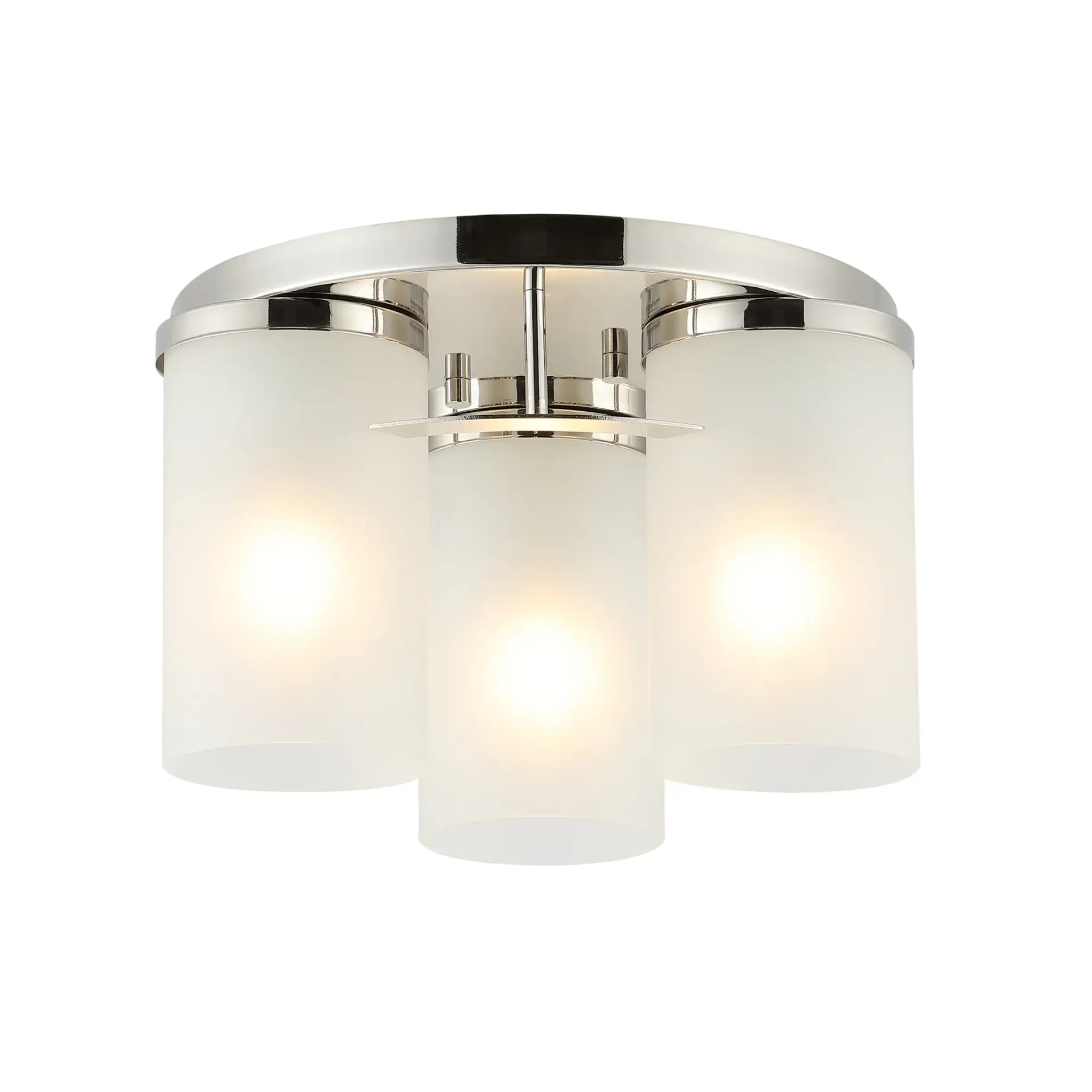 Jeffra Three-Light Flush Mount