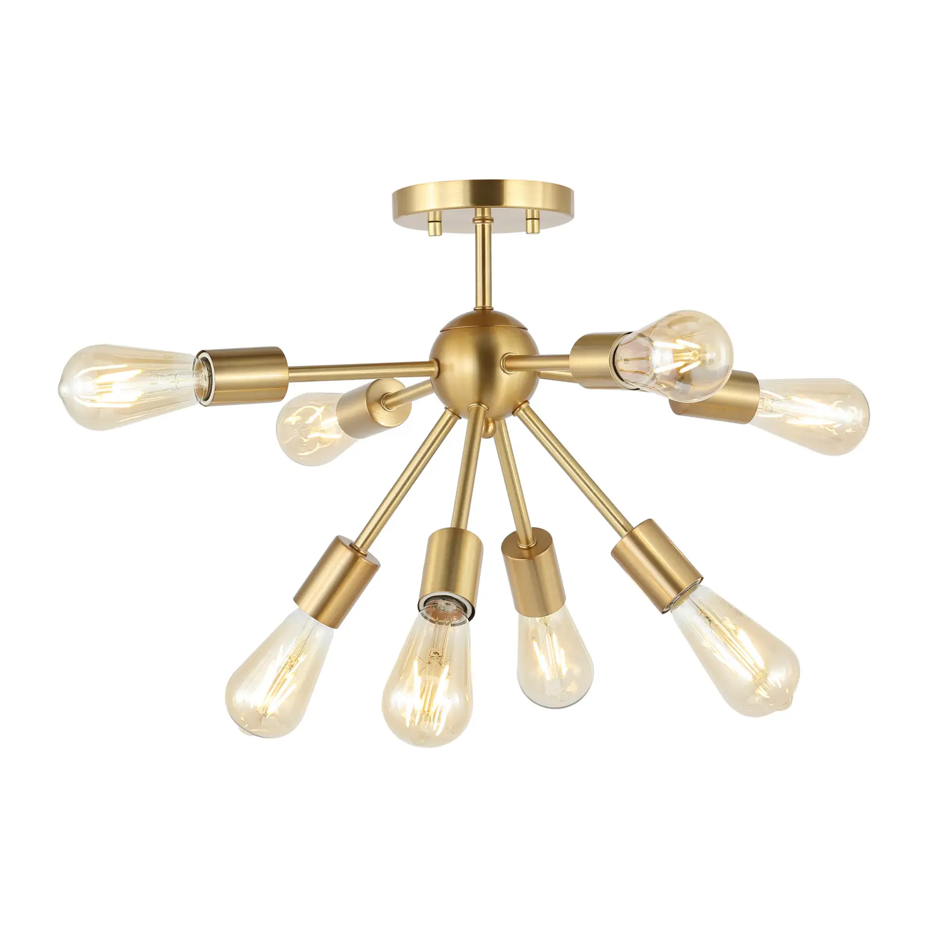 Gannet Eight-Light Flush Mount