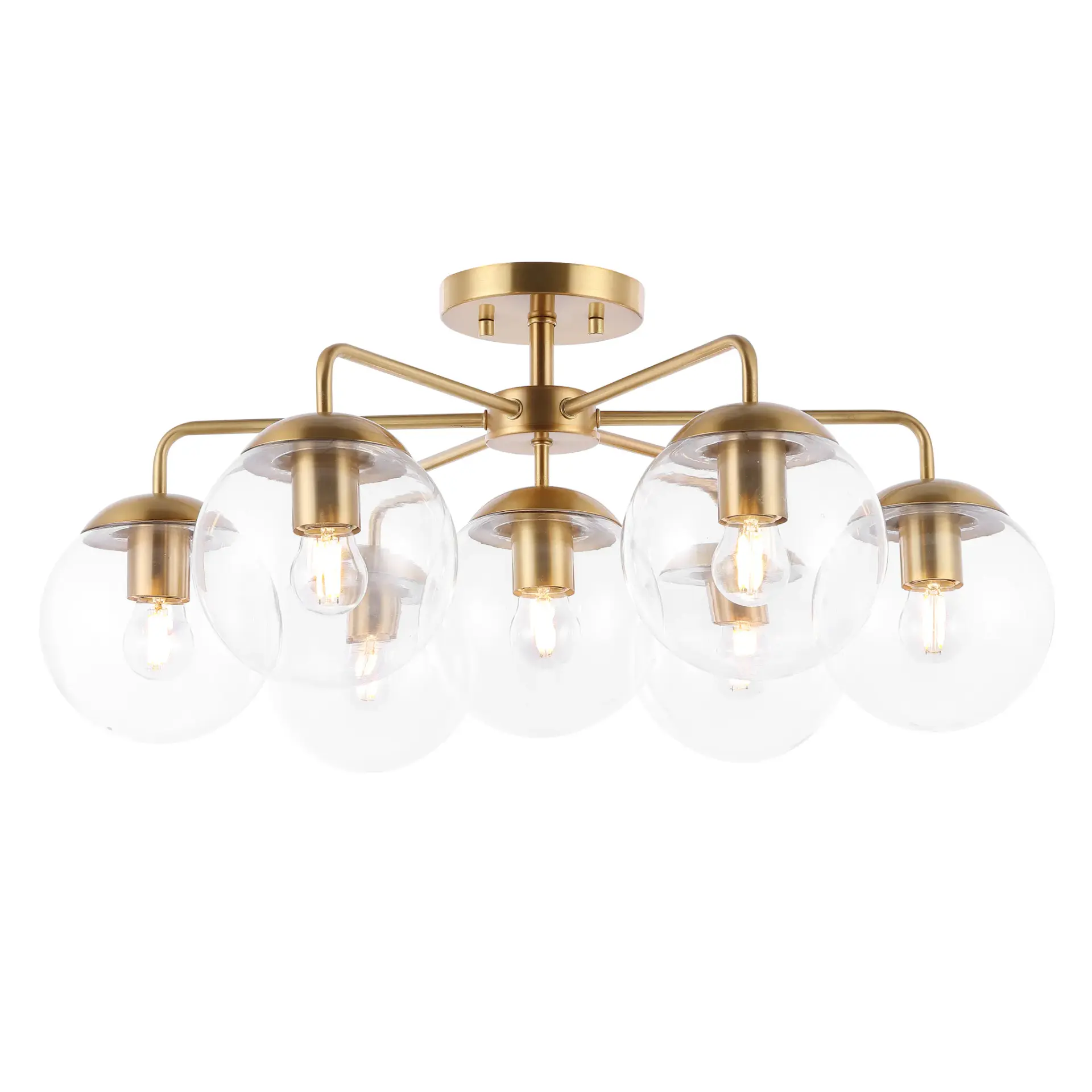 Camdyn Seven-Light Flush Mount