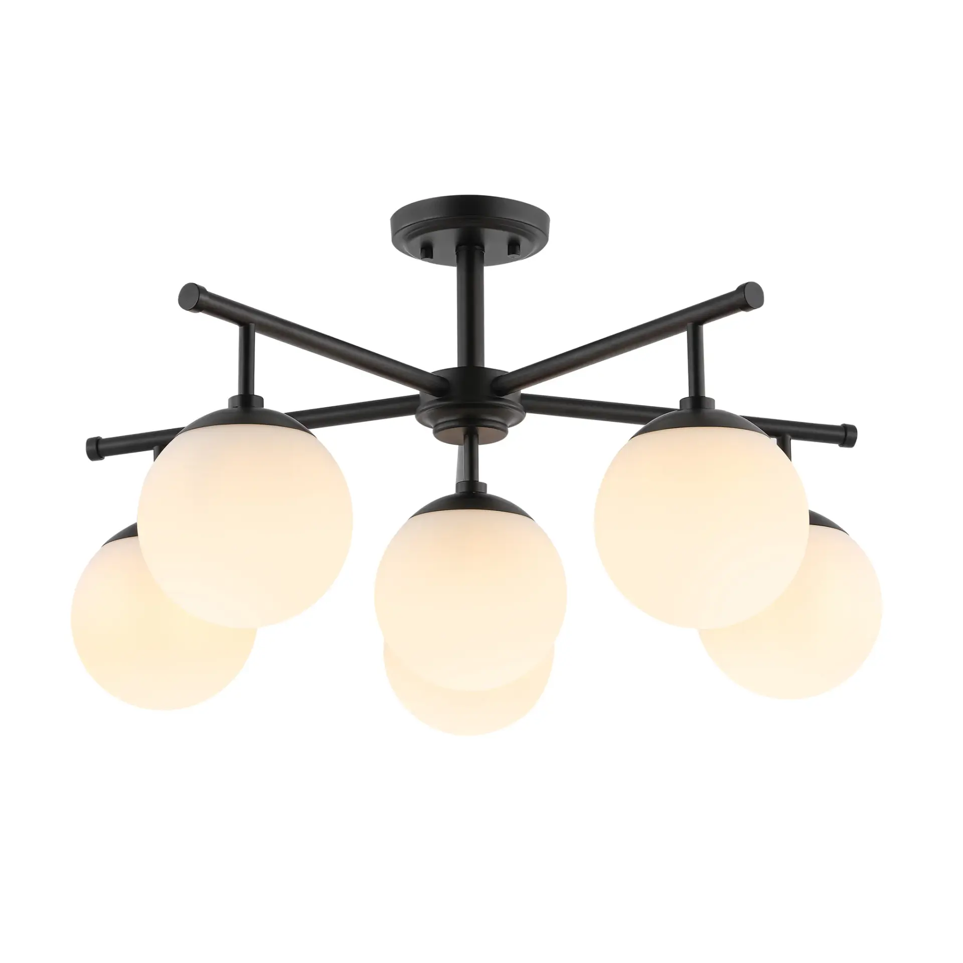 Briette Six-Light Flush Mount