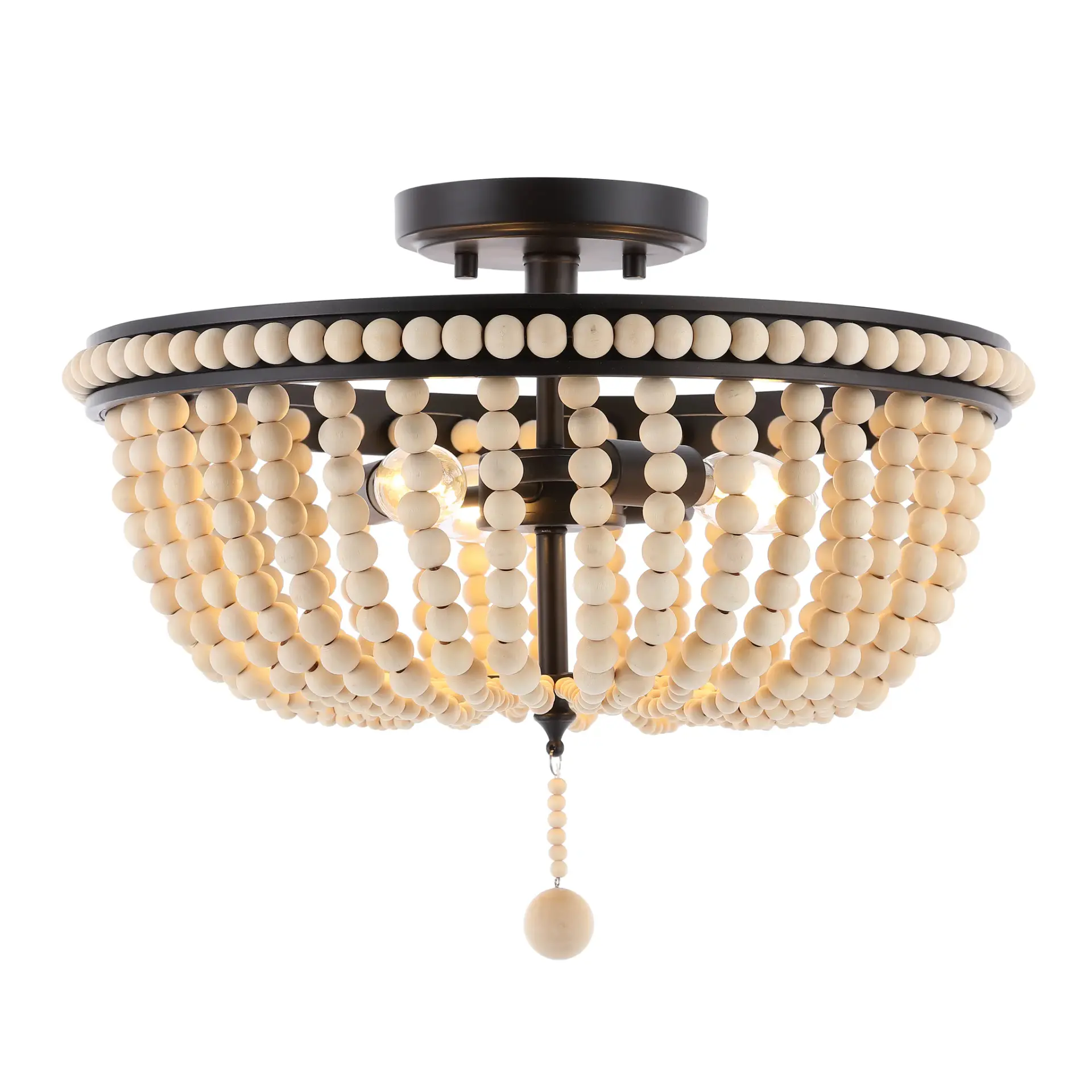 Cascina Three-Light Flush Mount