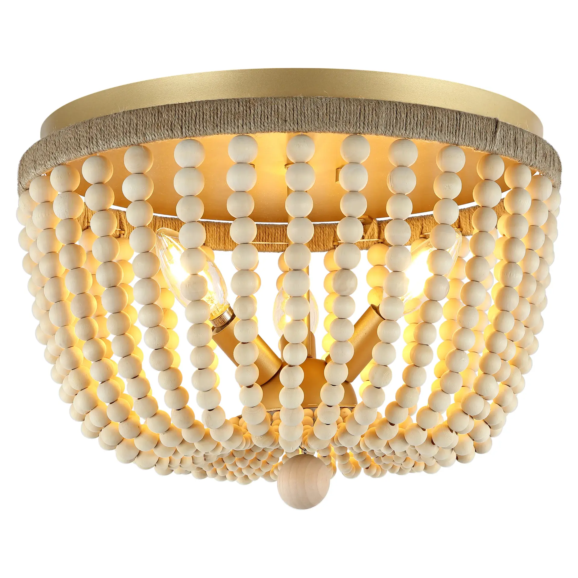 Alodia Three-Light Flush Mount