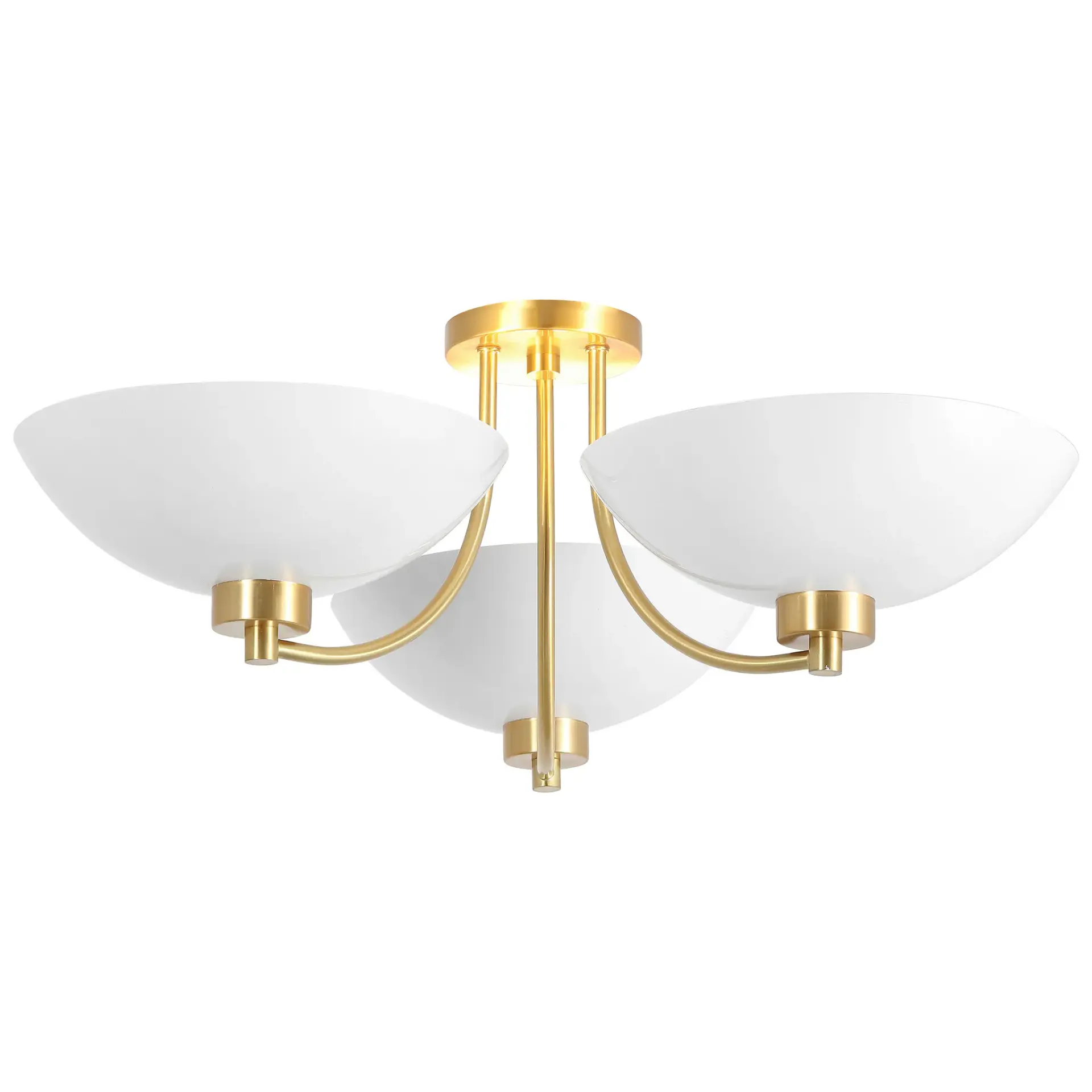 Haneefa 3 Light Metal Semi Flush Light