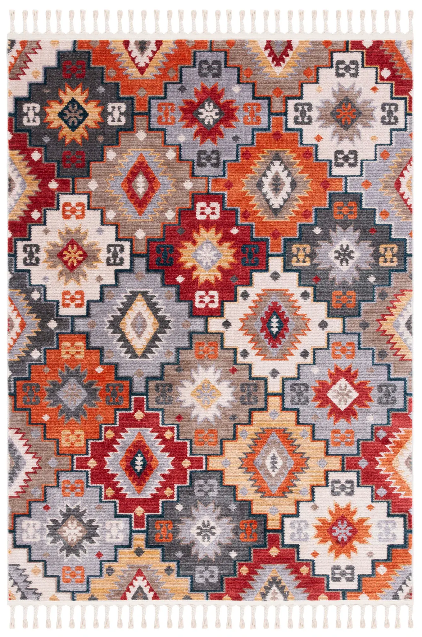 Farmhouse Southwestern Tile Rug