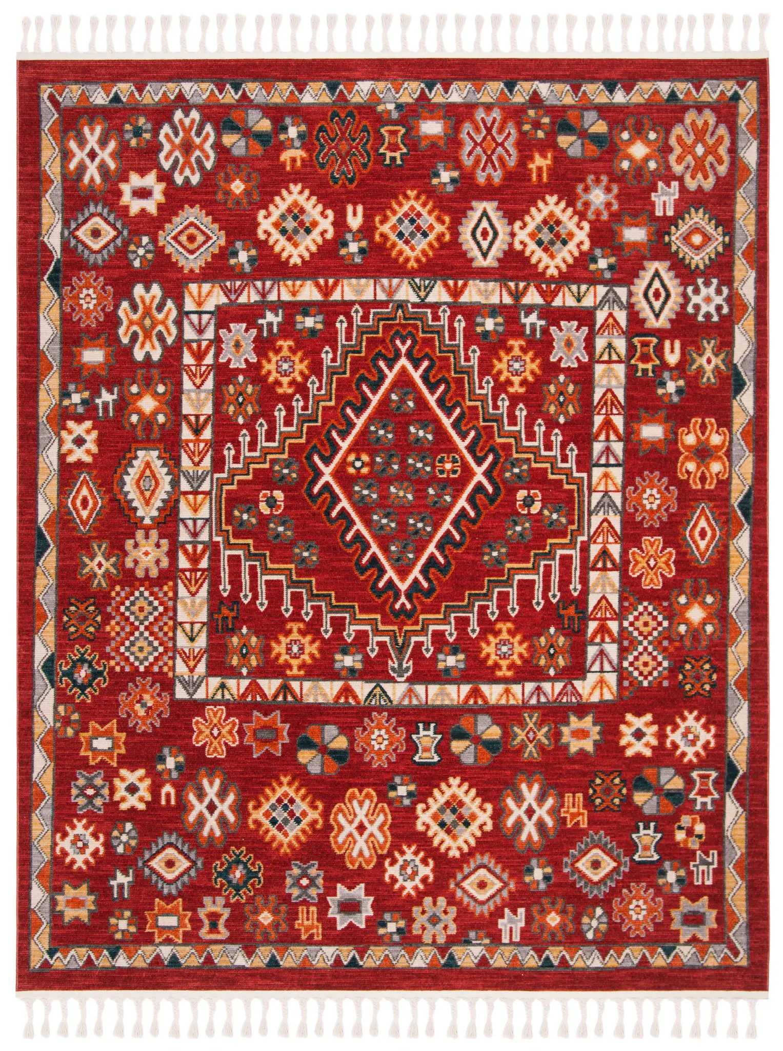 Farmhouse Tribal Medallion Rug
