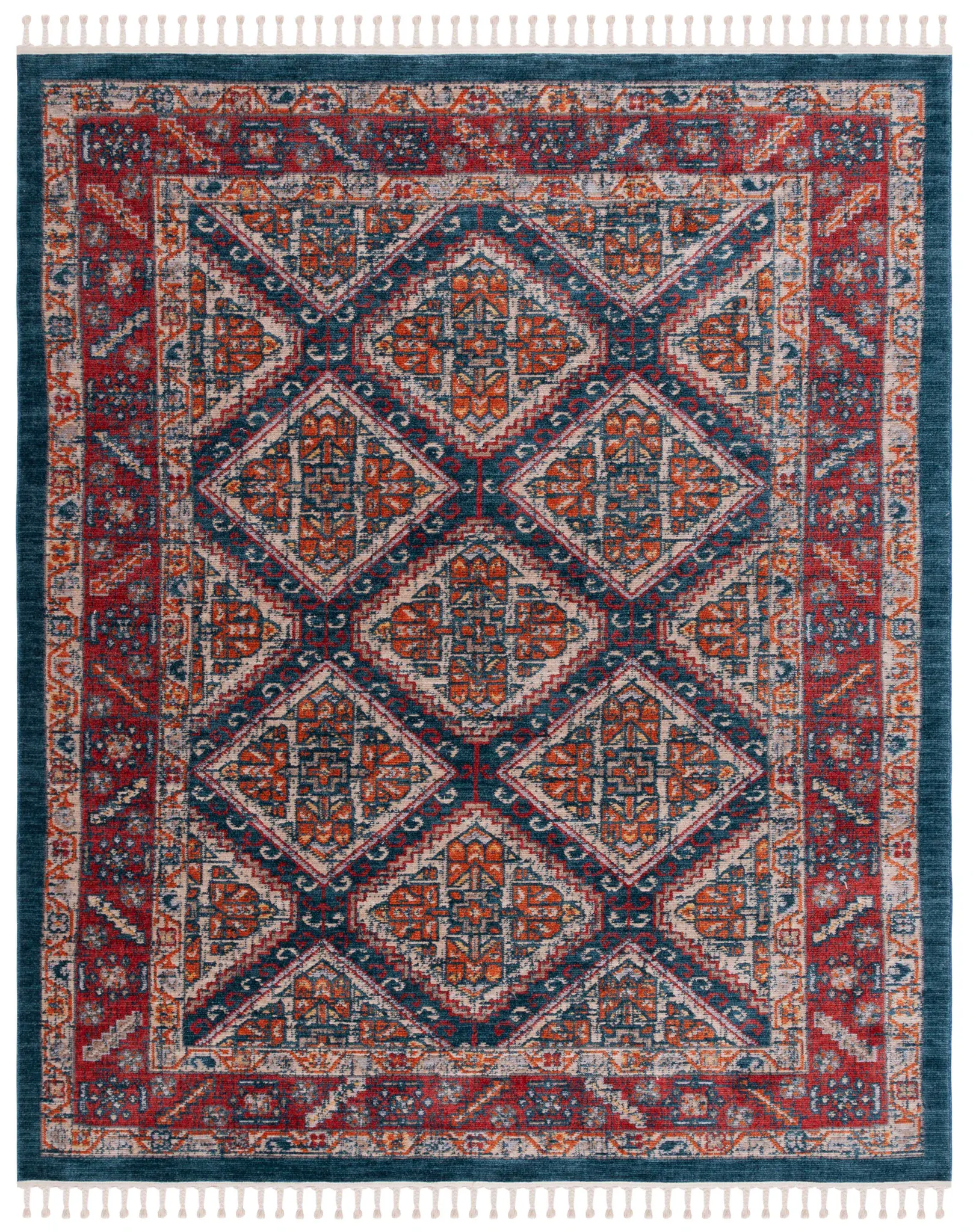 Farmhouse Diamond Lattice Rug